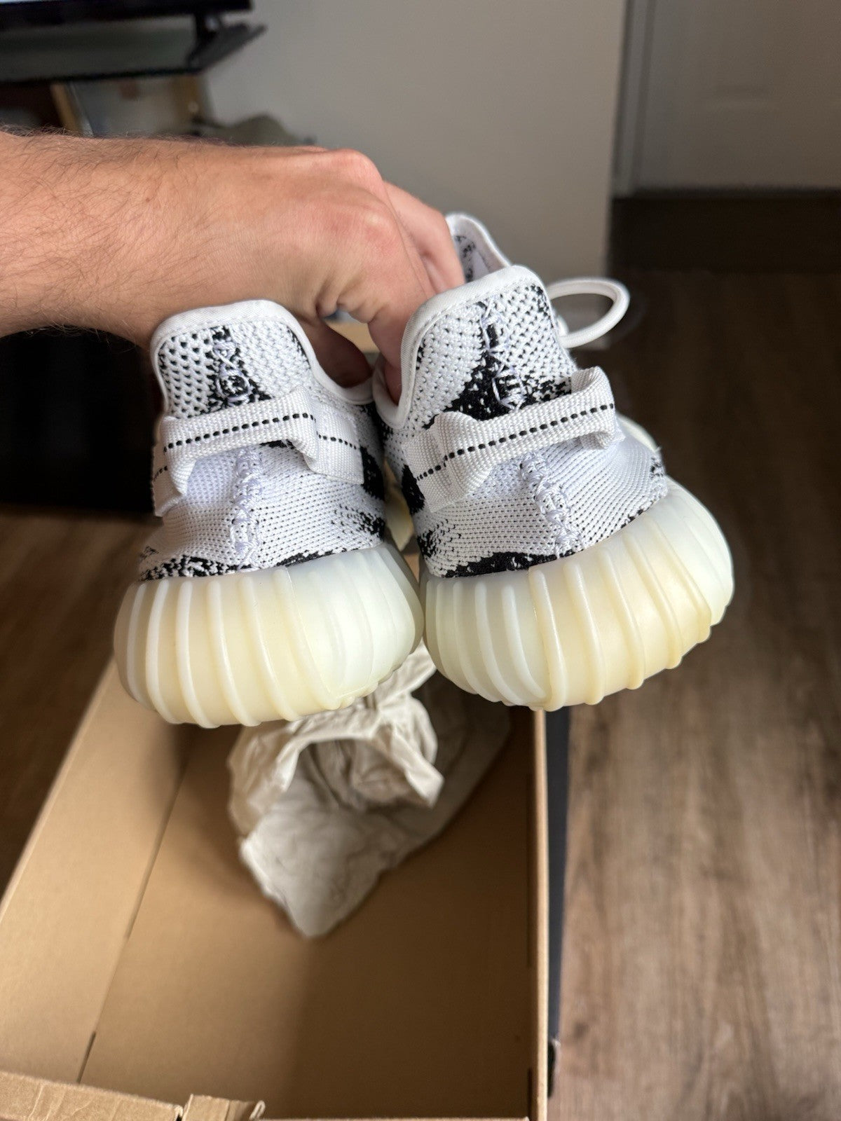 Size 11 - Yeezy Boost 350 V2 Zebra