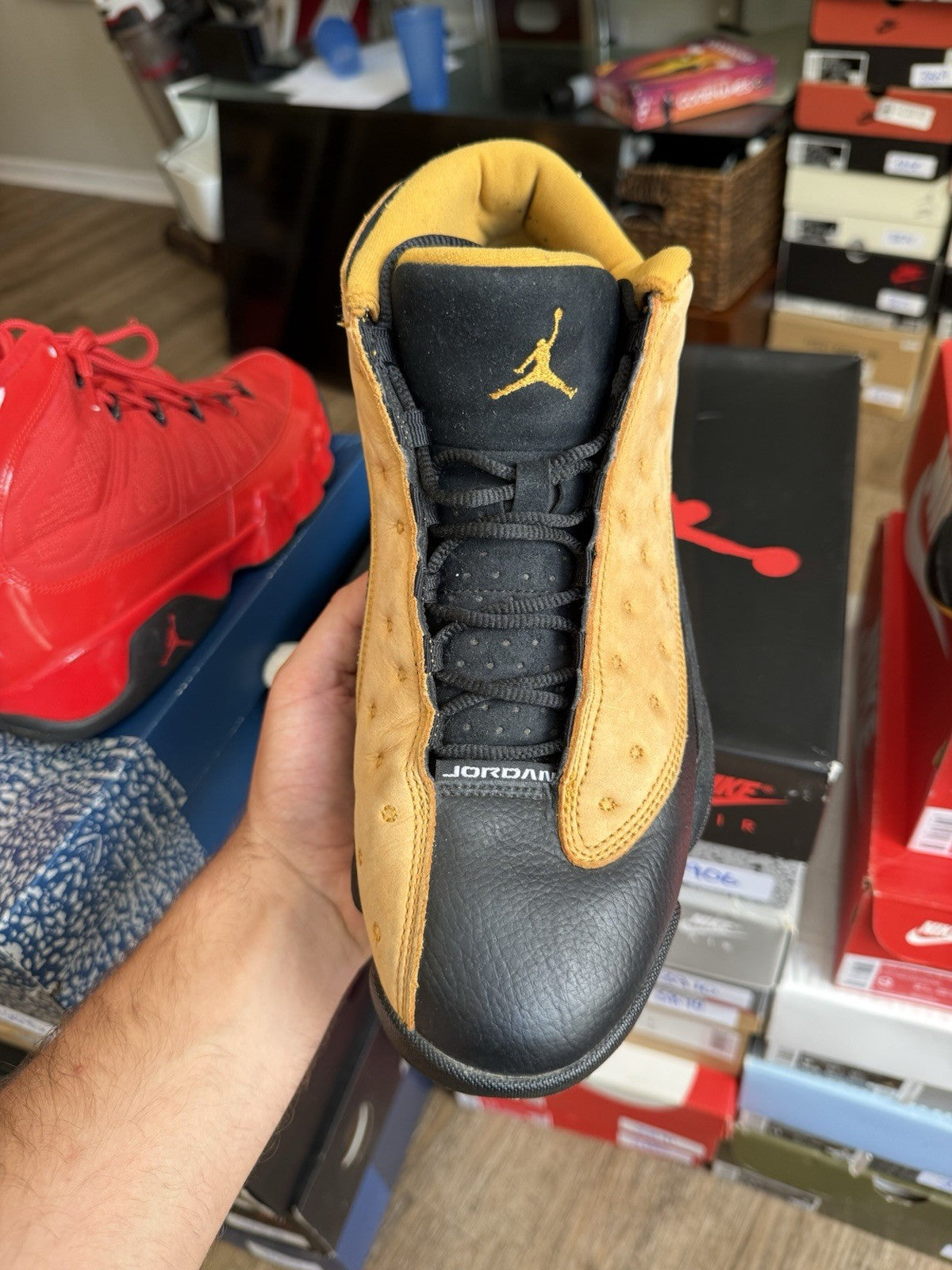 Size 11 - Jordan 13 Chutney Black
