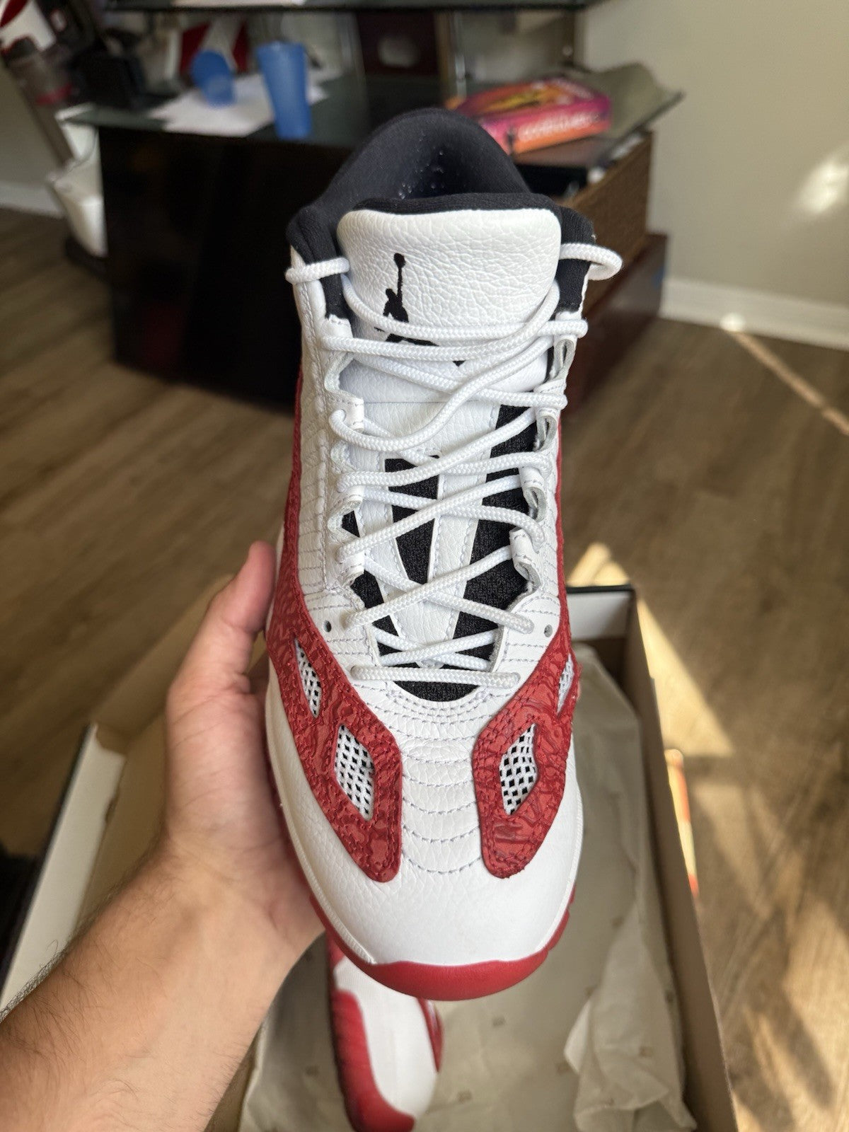 Size 10 - Jordan 11 Retro Low IE Gym Red