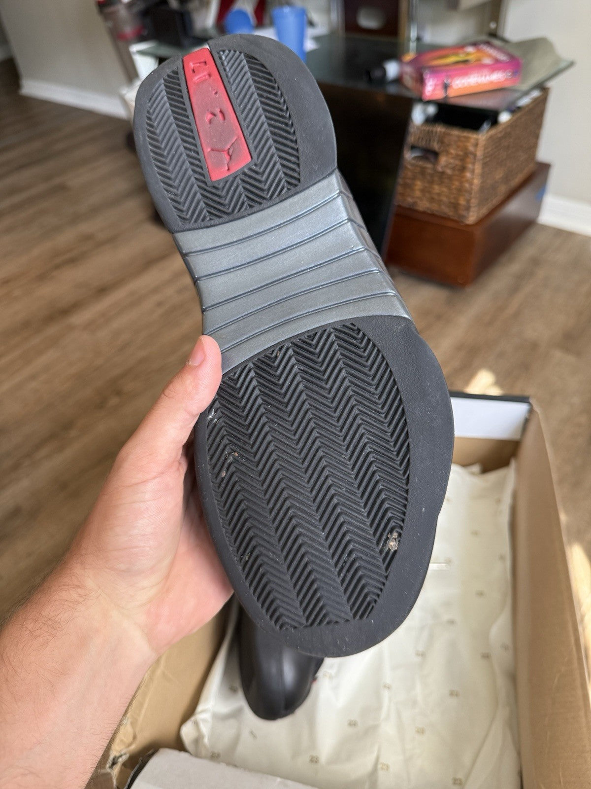 Size 10.5 - Jordan 15 Retro Stealth (2017)