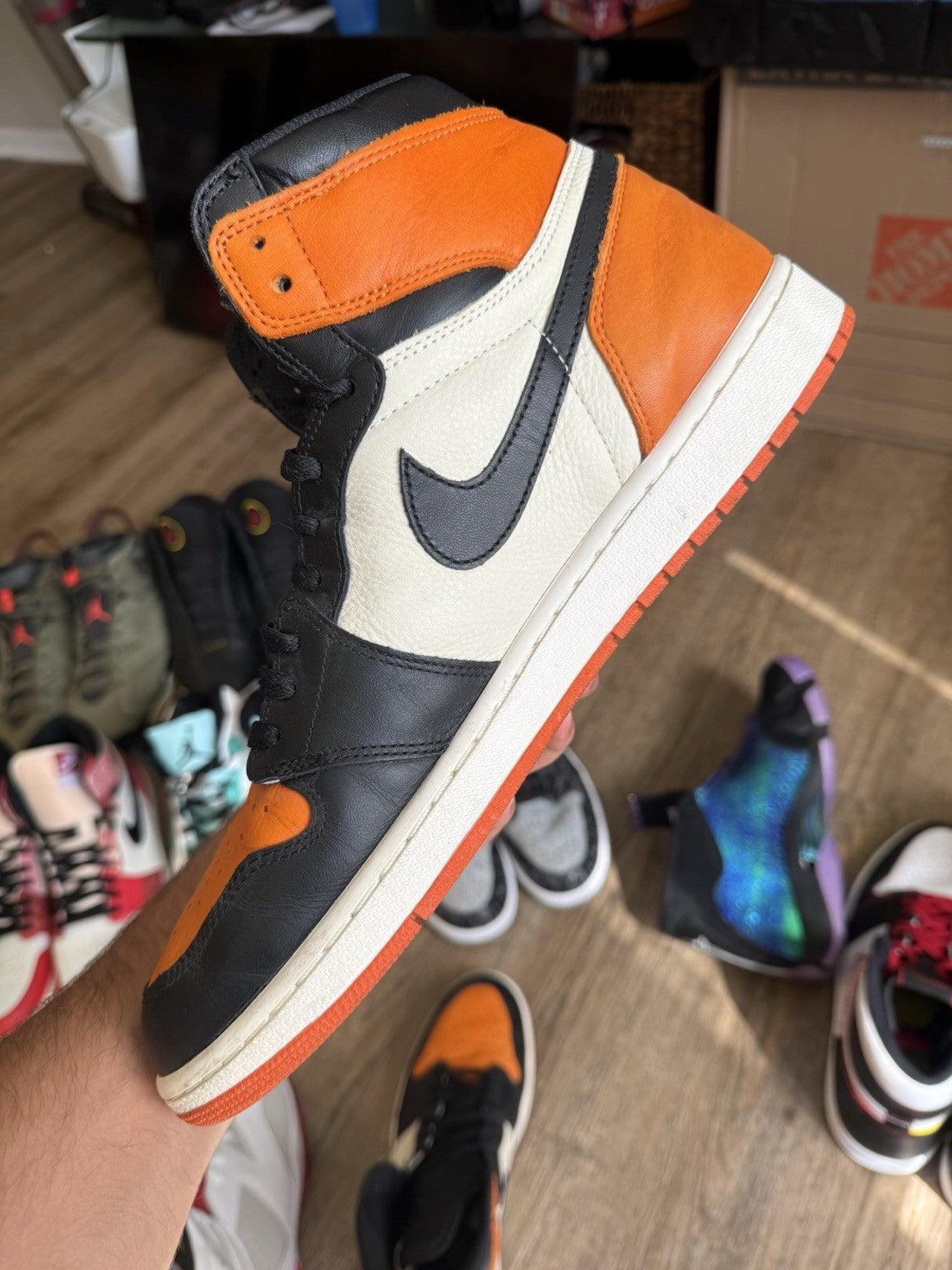 Size 14 - Jordan 1 Retro High OG Shattered Backboard (2015)