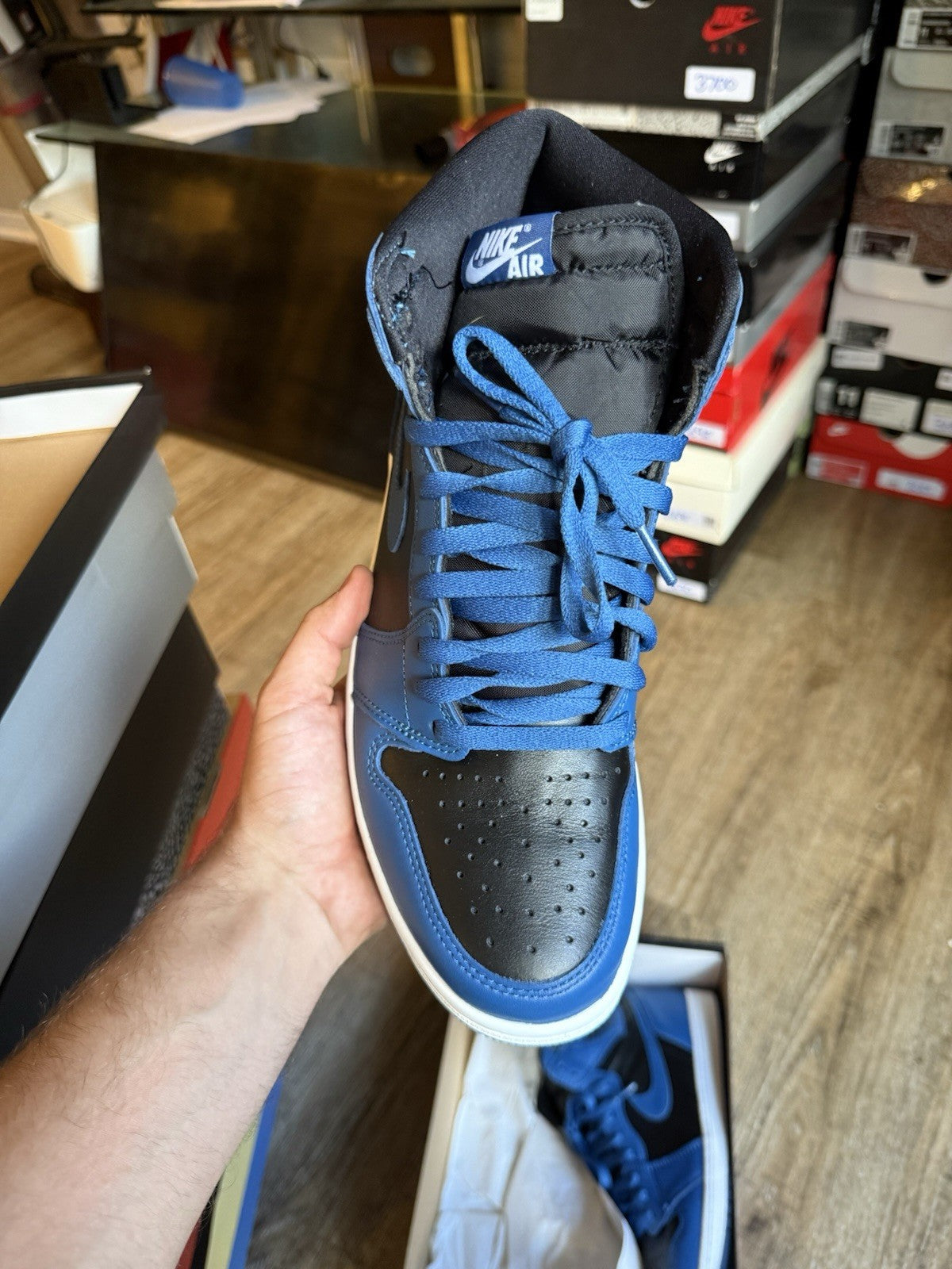 Size 11 - Jordan 1 Retro High Dark Marina Blue