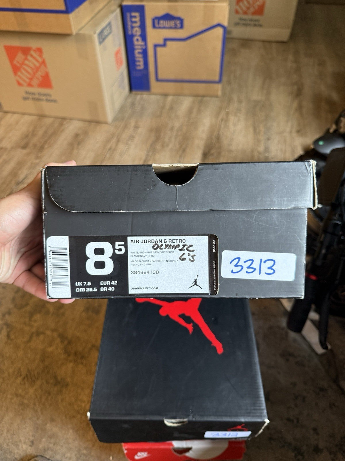 Size 8.5 - Jordan 6 Retro Olympic 2012
