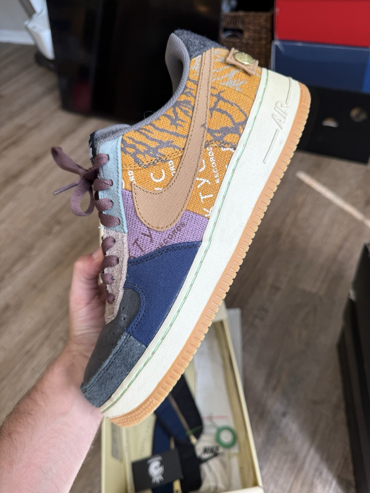 Size 10.5 - Nike Air Force 1 Low x Travis Scott Cactus Jack