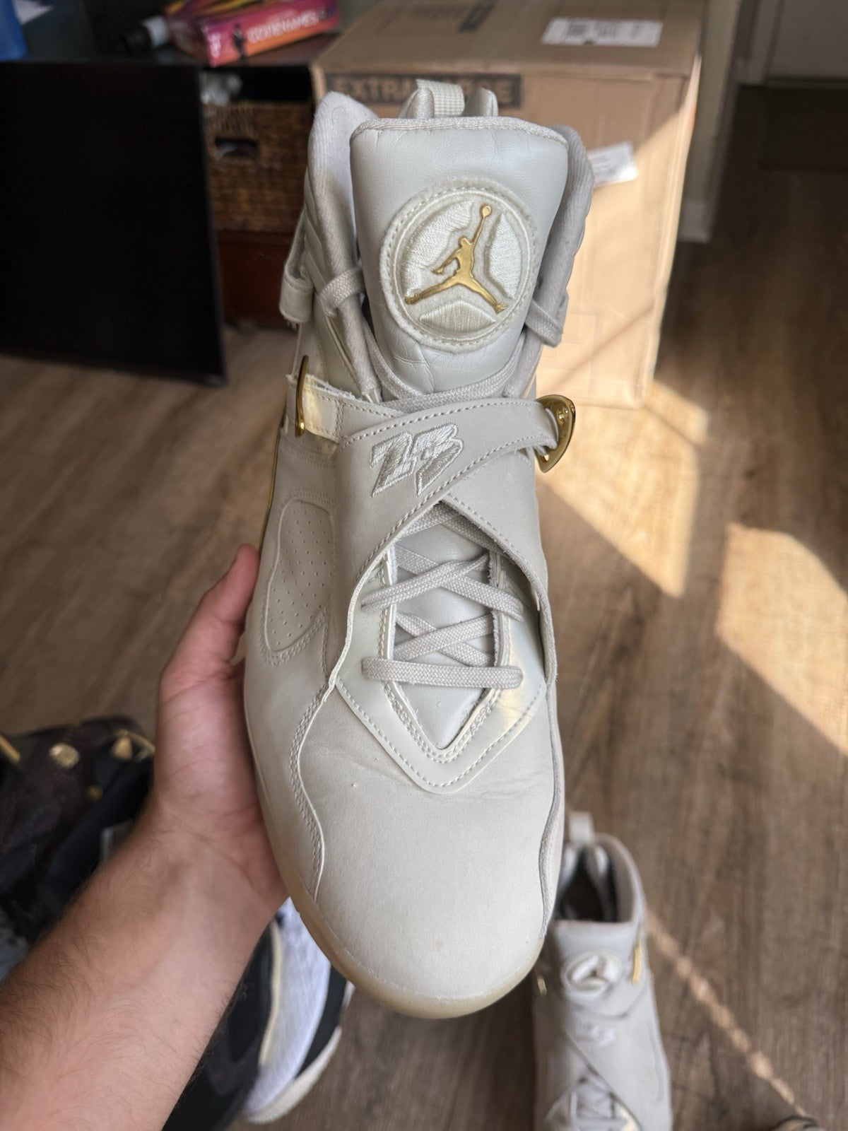 Size 14 - Air Jordan 8 Retro Champagne