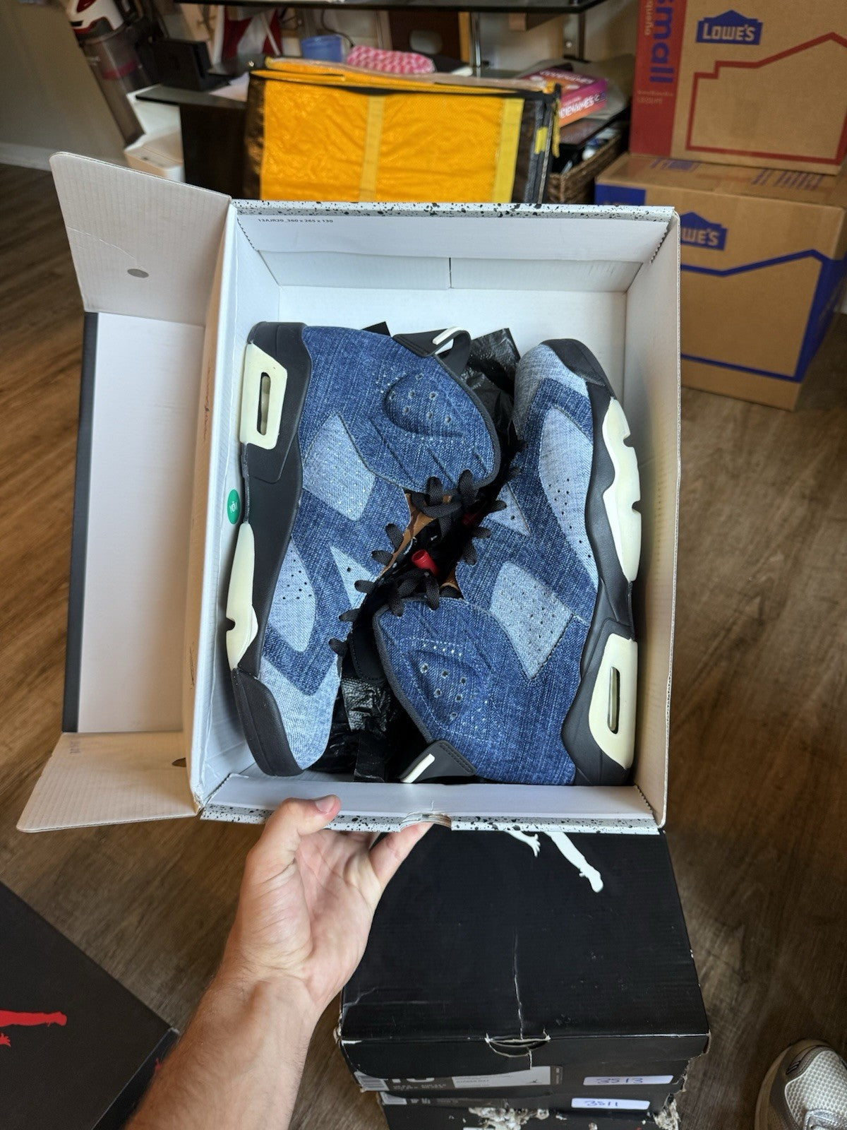 Size 11 - Air Jordan 6 Retro Washed Denim