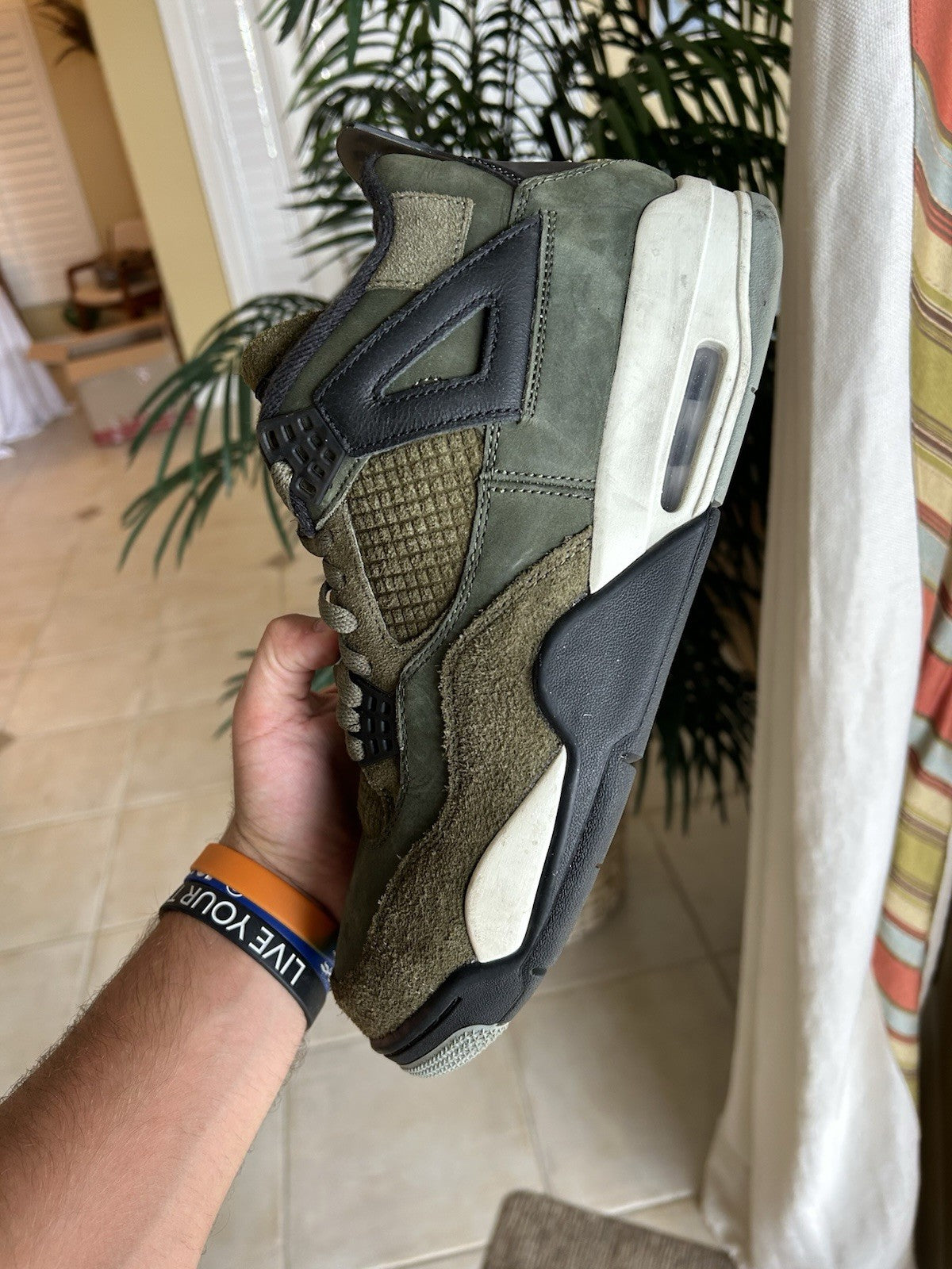Size 11 - Jordan 4 Retro Craft Olive
