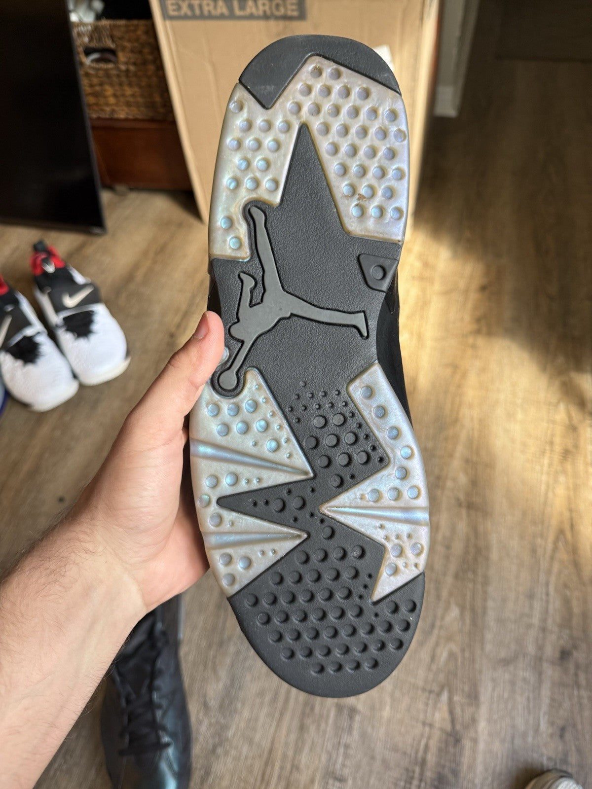 Size 14 - Jordan 6 Retro All Star Chameleon (2017)