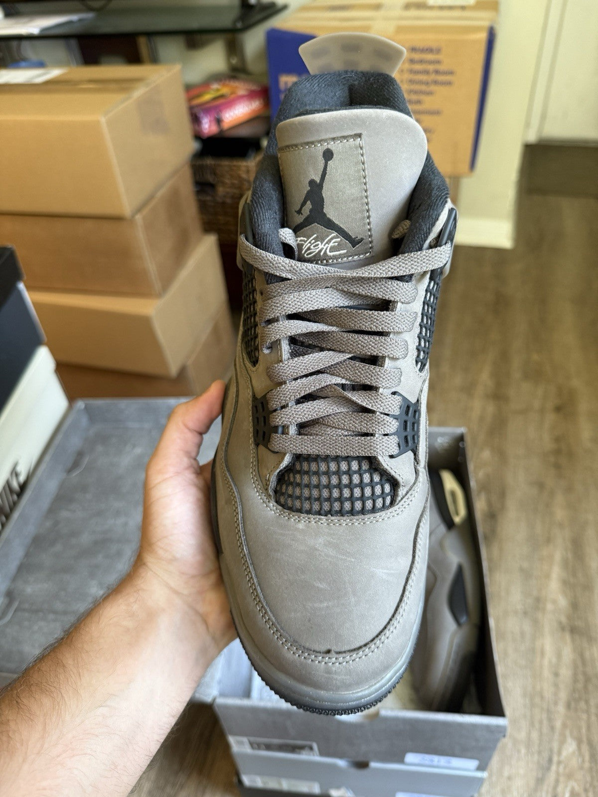 Size 11 - Jordan 4 Retro Cave Stone