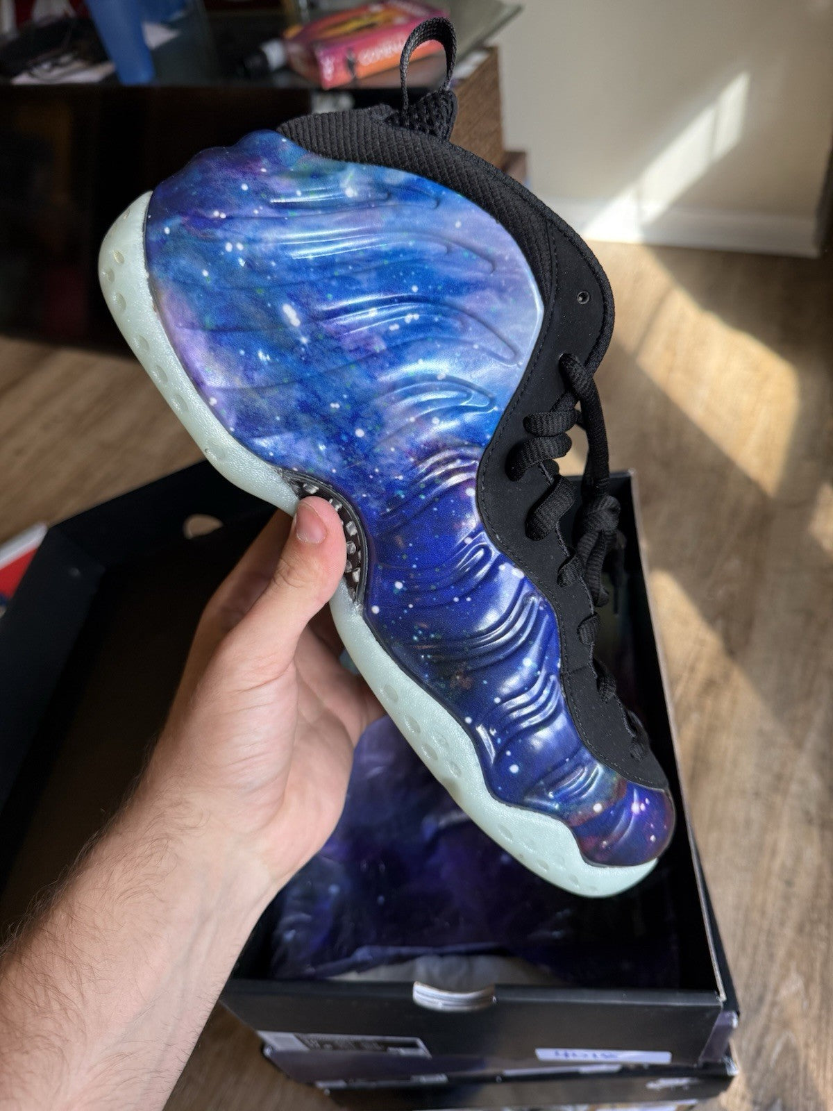 Size 10 - Nike Air Foamposite One Galaxy (2025)