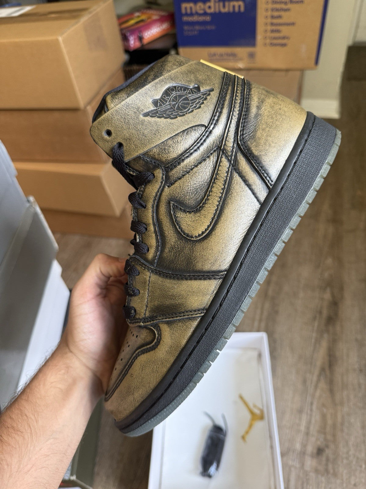 Size 10 - Jordan 1 Retro High OG Wings (2017)
