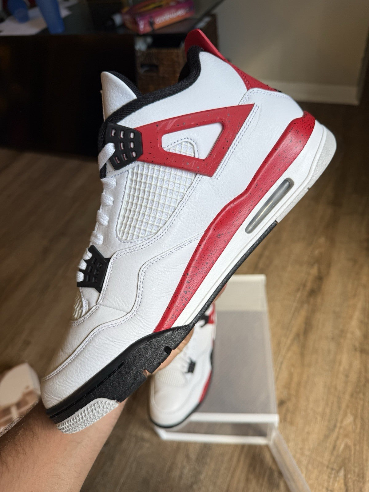 Size 13 - Jordan 4 Retro Red Cement