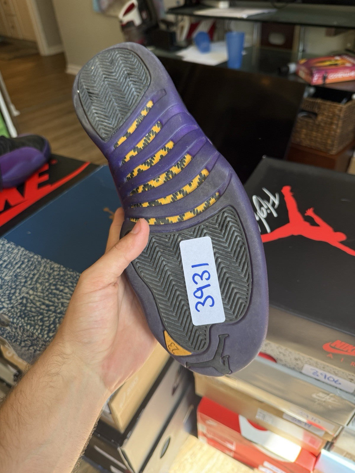 Size 11.5 - Jordan 12 Retro Field Purple
