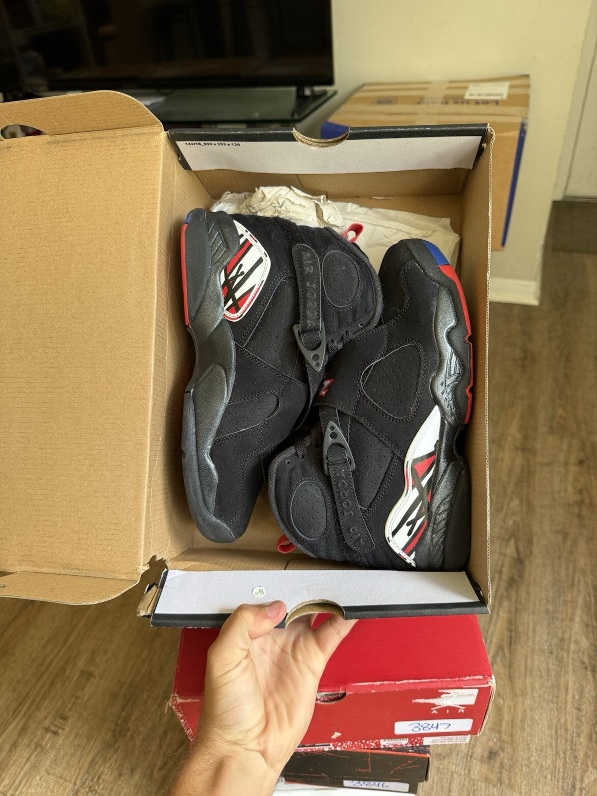 Size 7Y - Jordan 8 Retro Mid Playoffs (2023)
