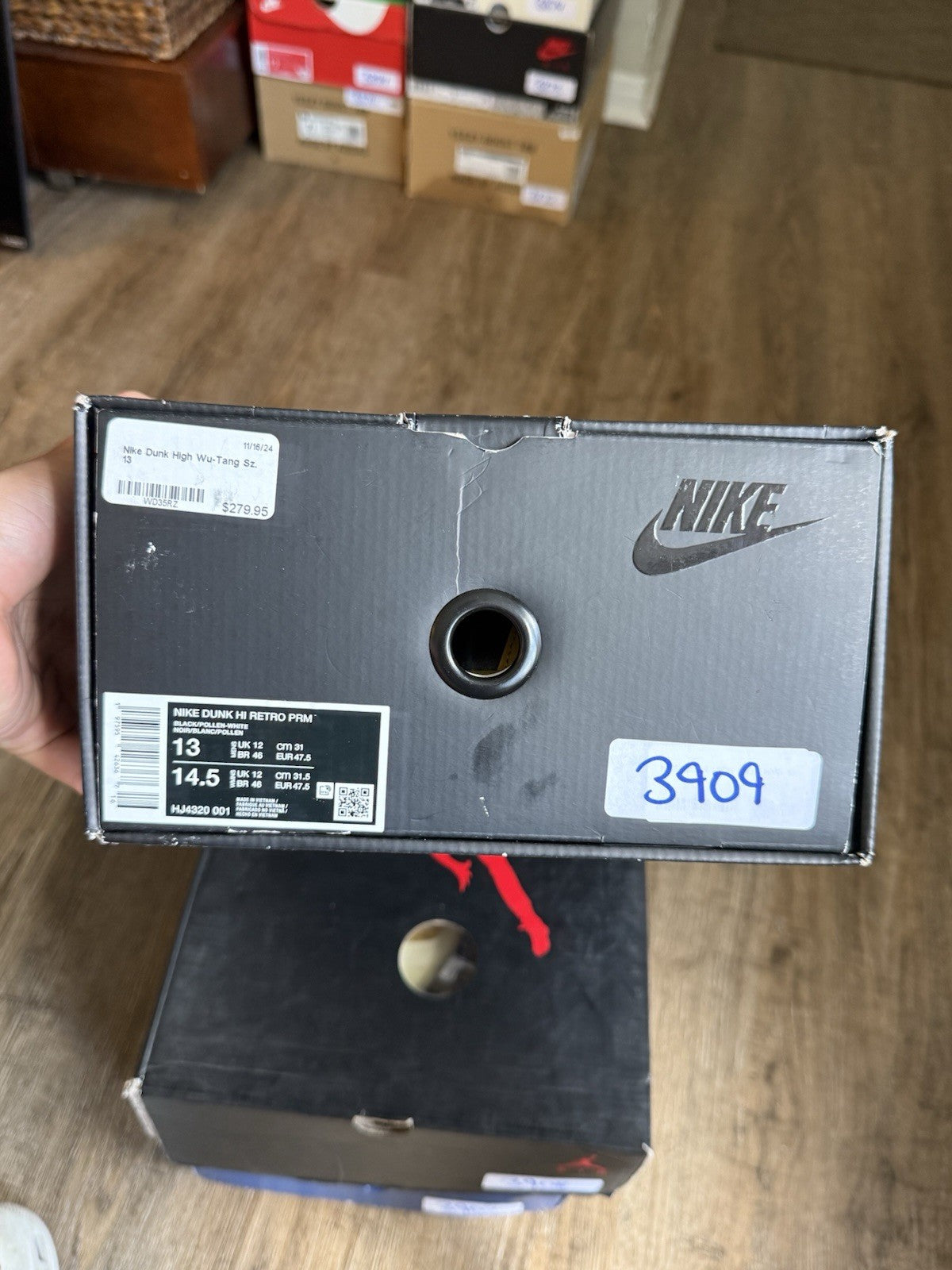 Size 13 - Nike Wu-Tang x Dunk Retro Premium (2024)
