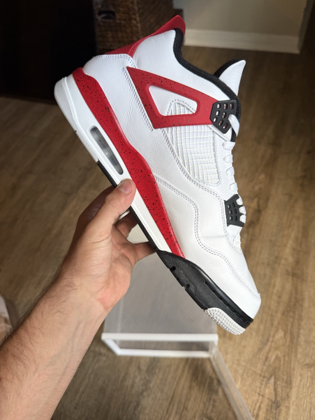 Size 13 - Jordan 4 Retro Red Cement