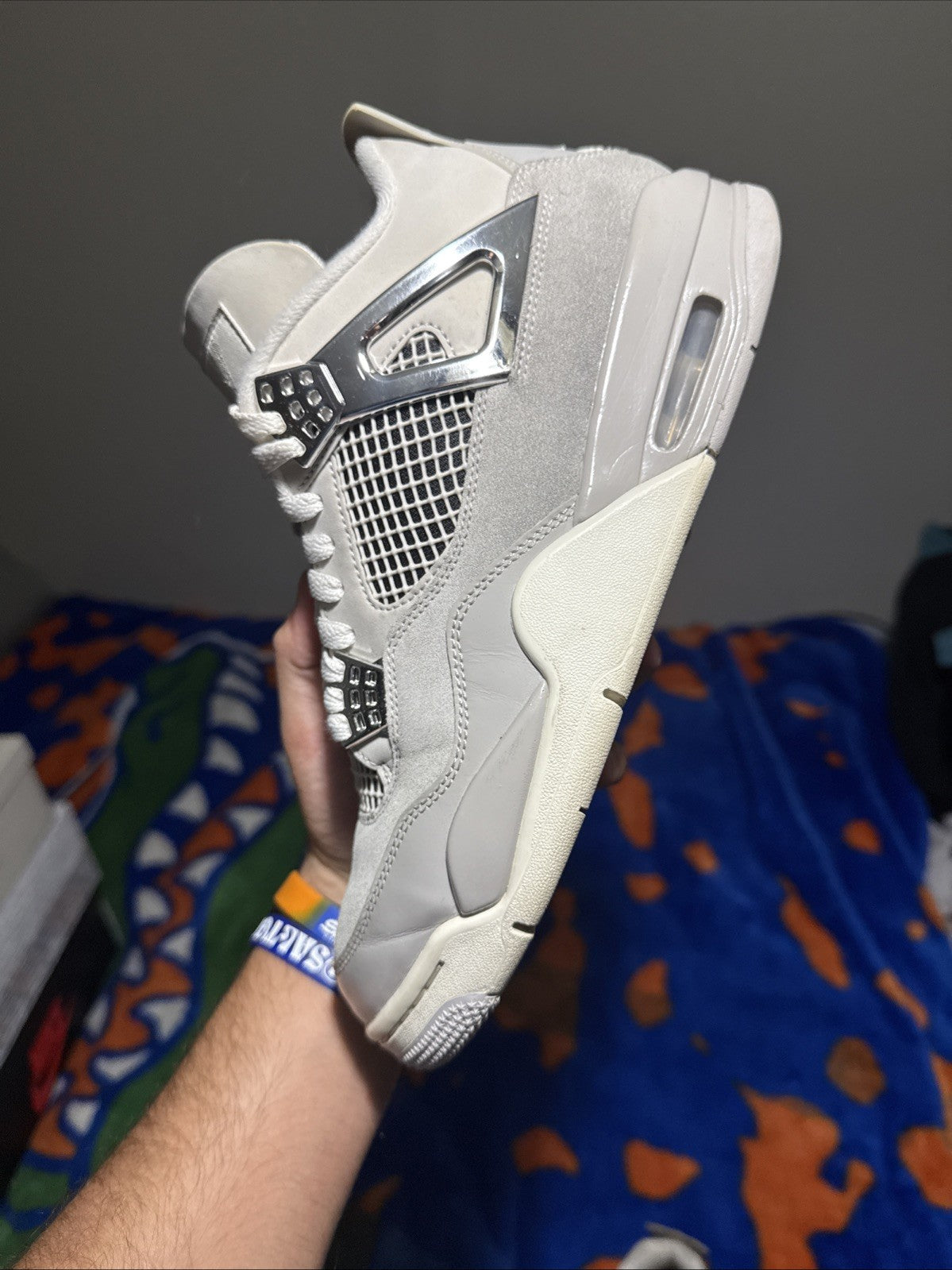 Size 9M/10.5W - Jordan 4 Retro Low Frozen Moments