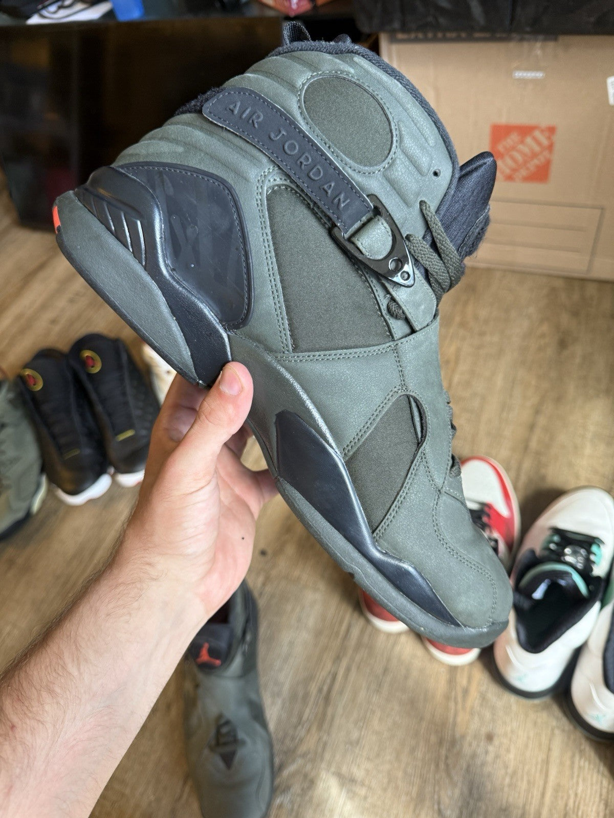 Size 14 - Jordan 8 Retro Undefeated Take Flight (2017)