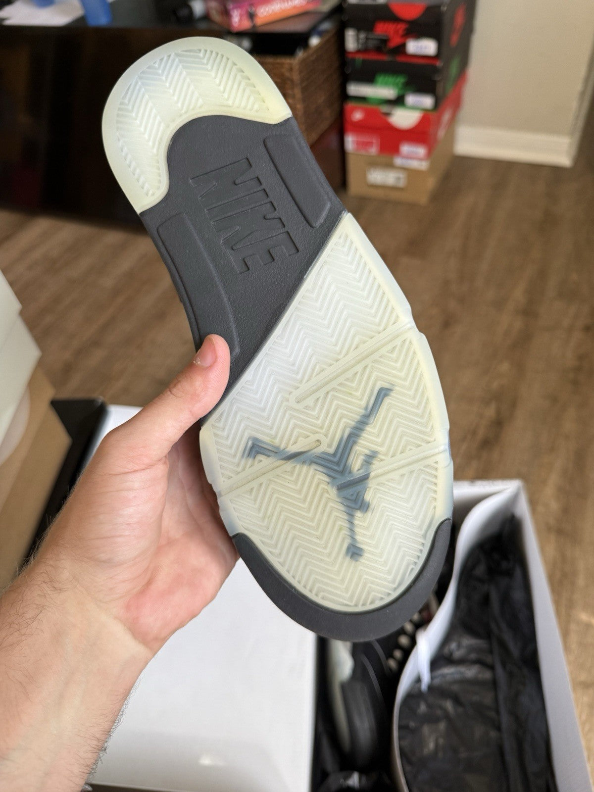 Size 9 - Jordan 5 Retro Black Metallic Reimagined