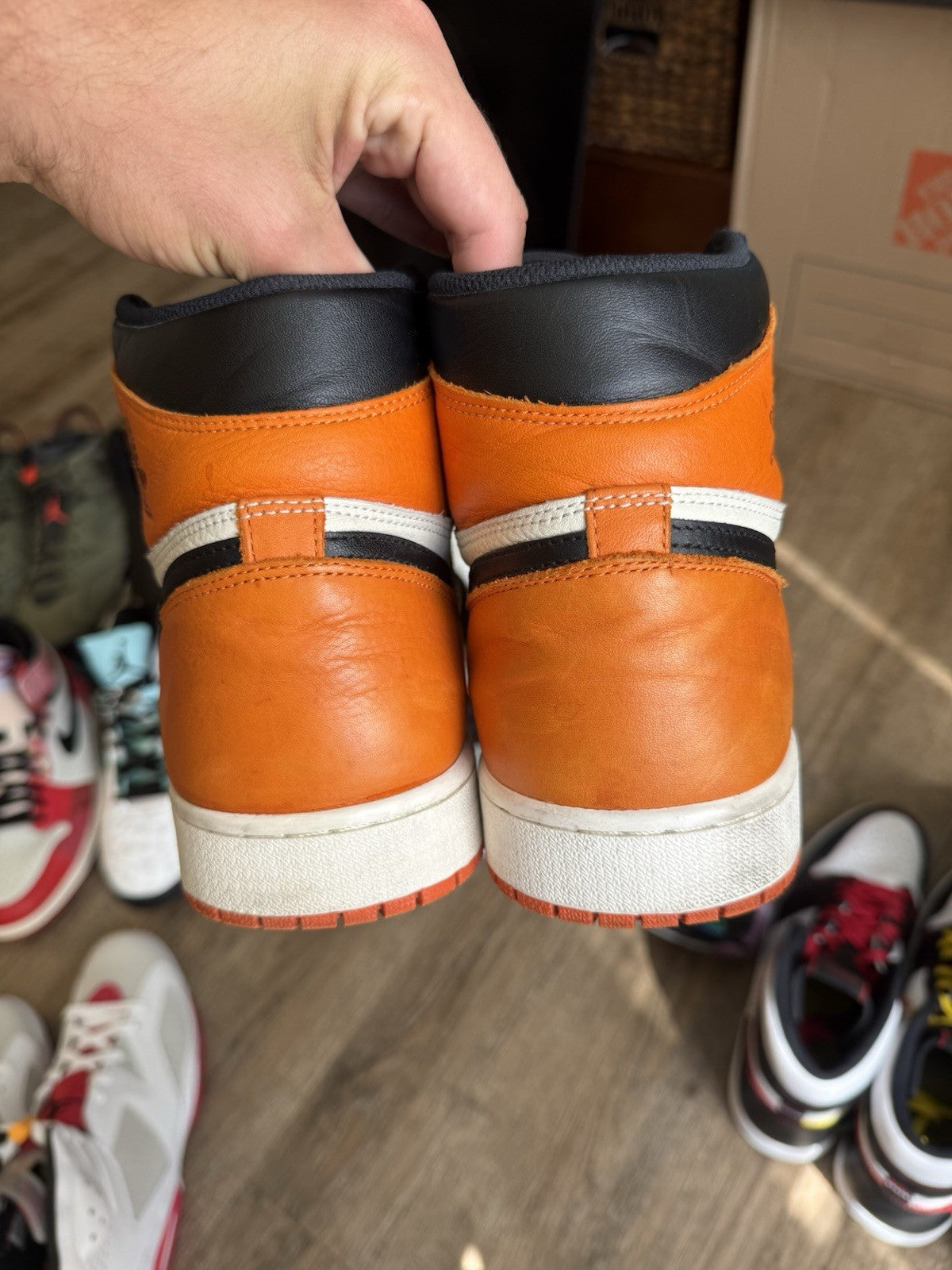 Size 14 - Jordan 1 Retro High OG Shattered Backboard (2015)