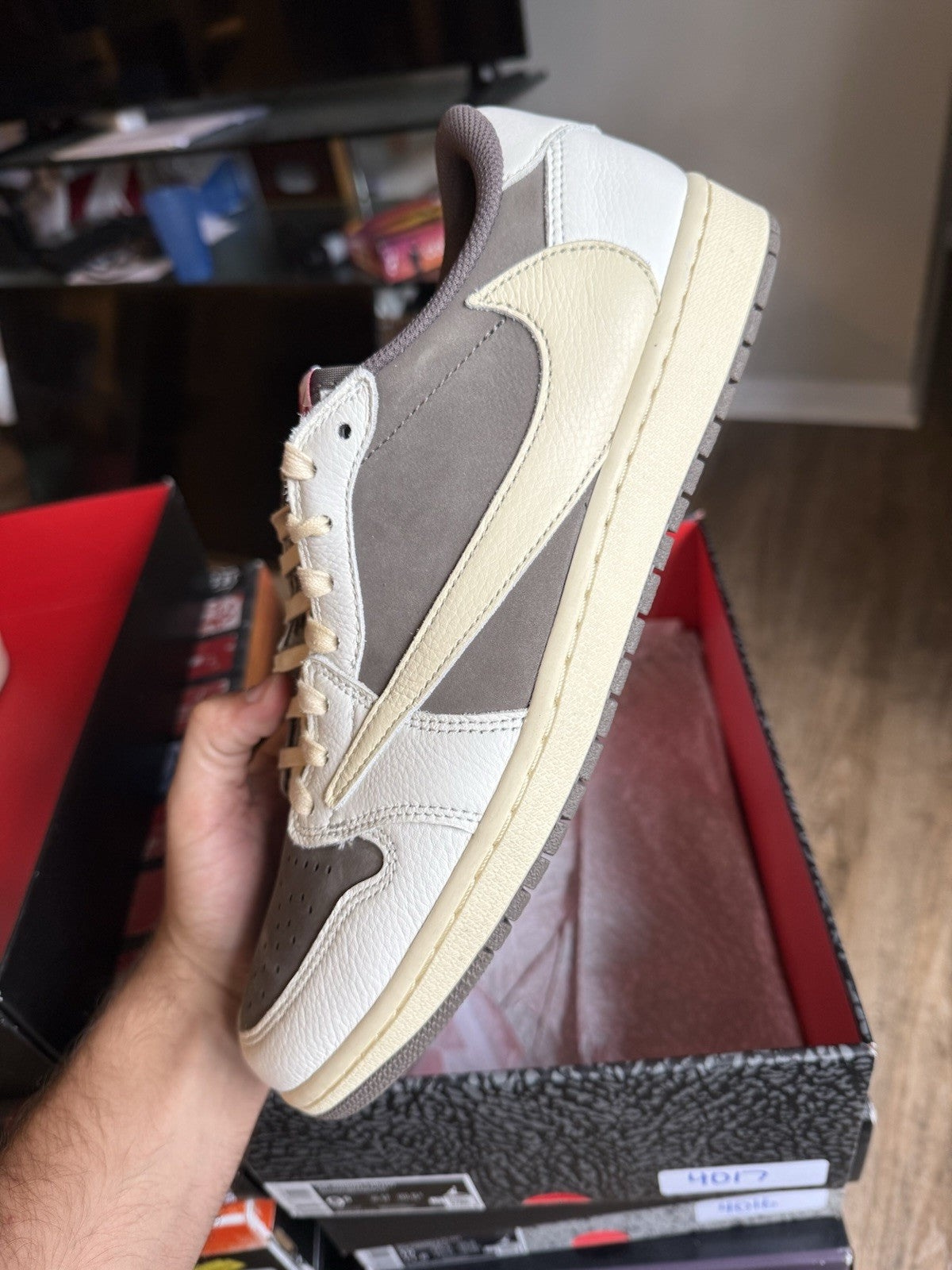 Size 11 - Jordan 1 Low OG Travis Scott Reverse Mocha
