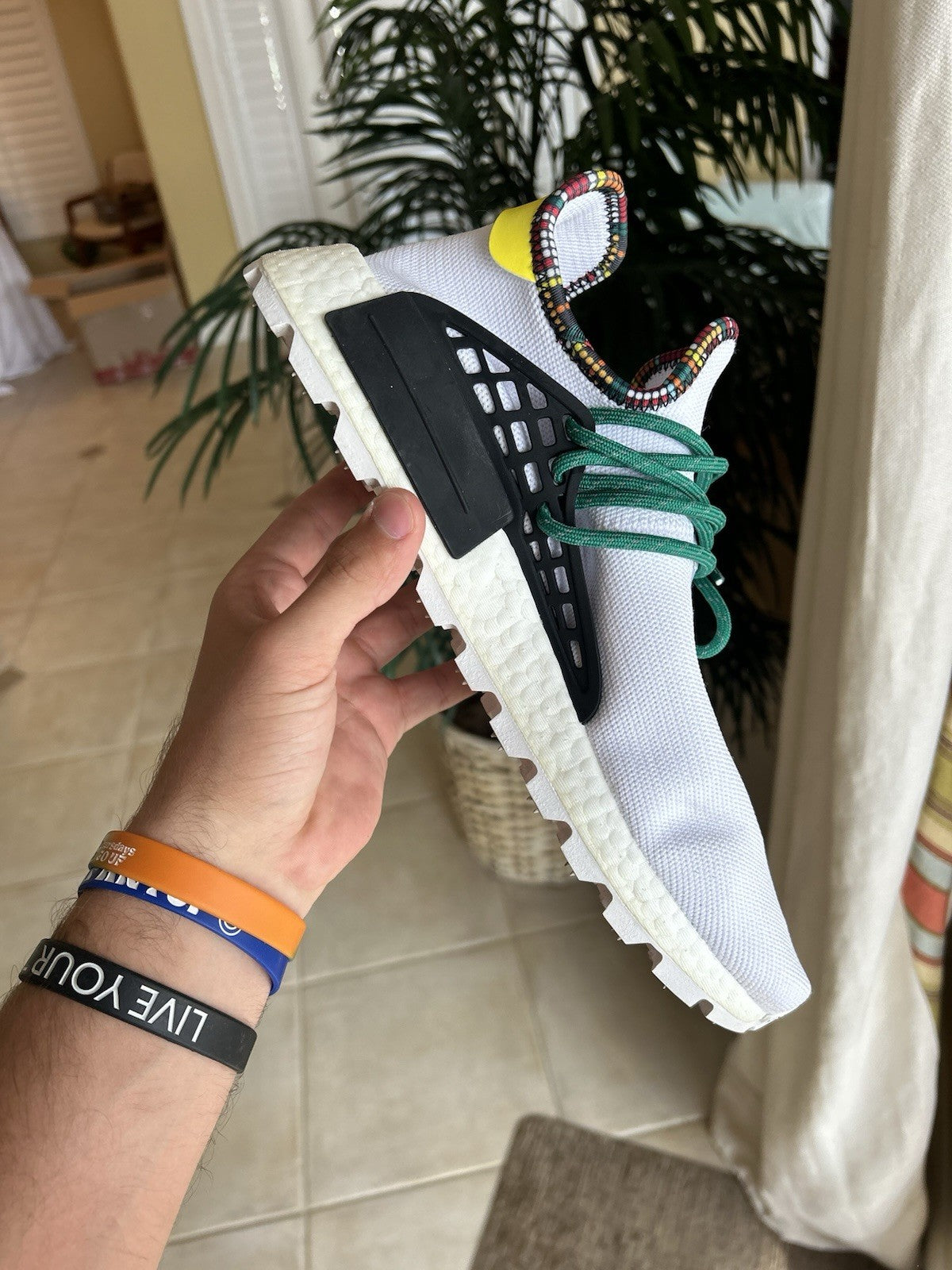 Size 10 - Adidas NMD Hu Pharrell Inspiration Pack White