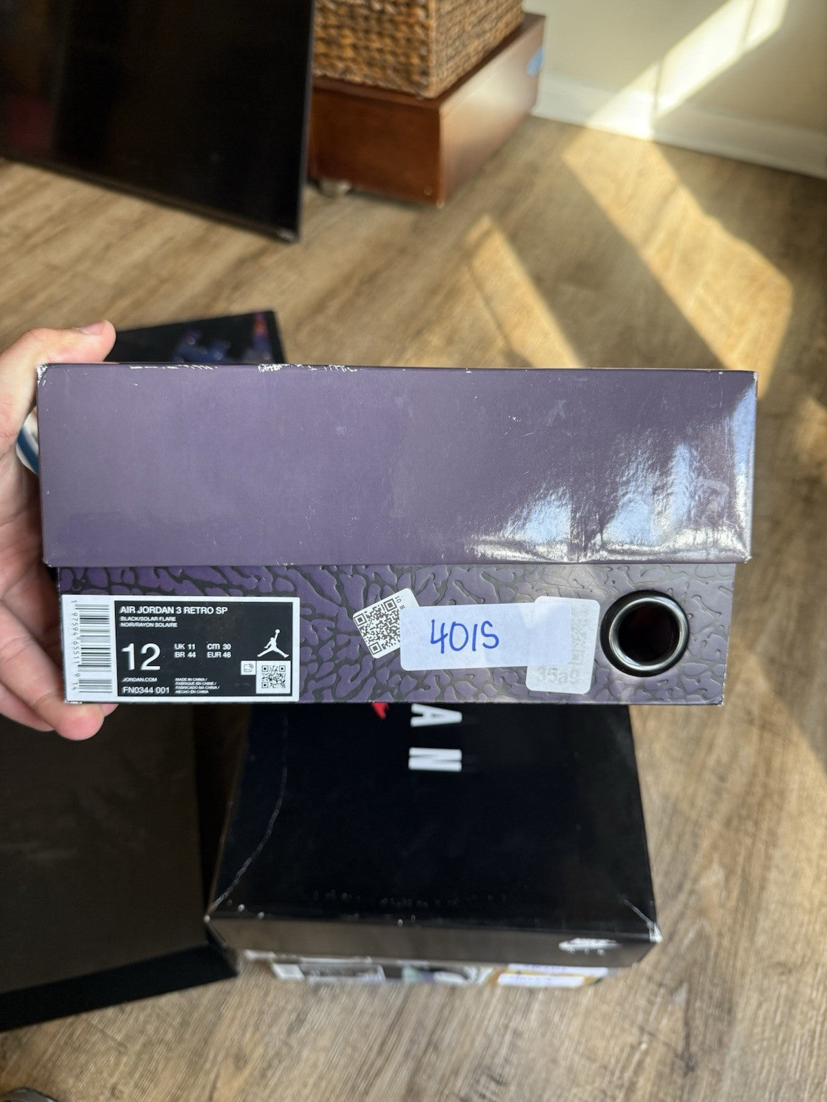 Size 12 - Jordan 3 Retro J Balvin Rio