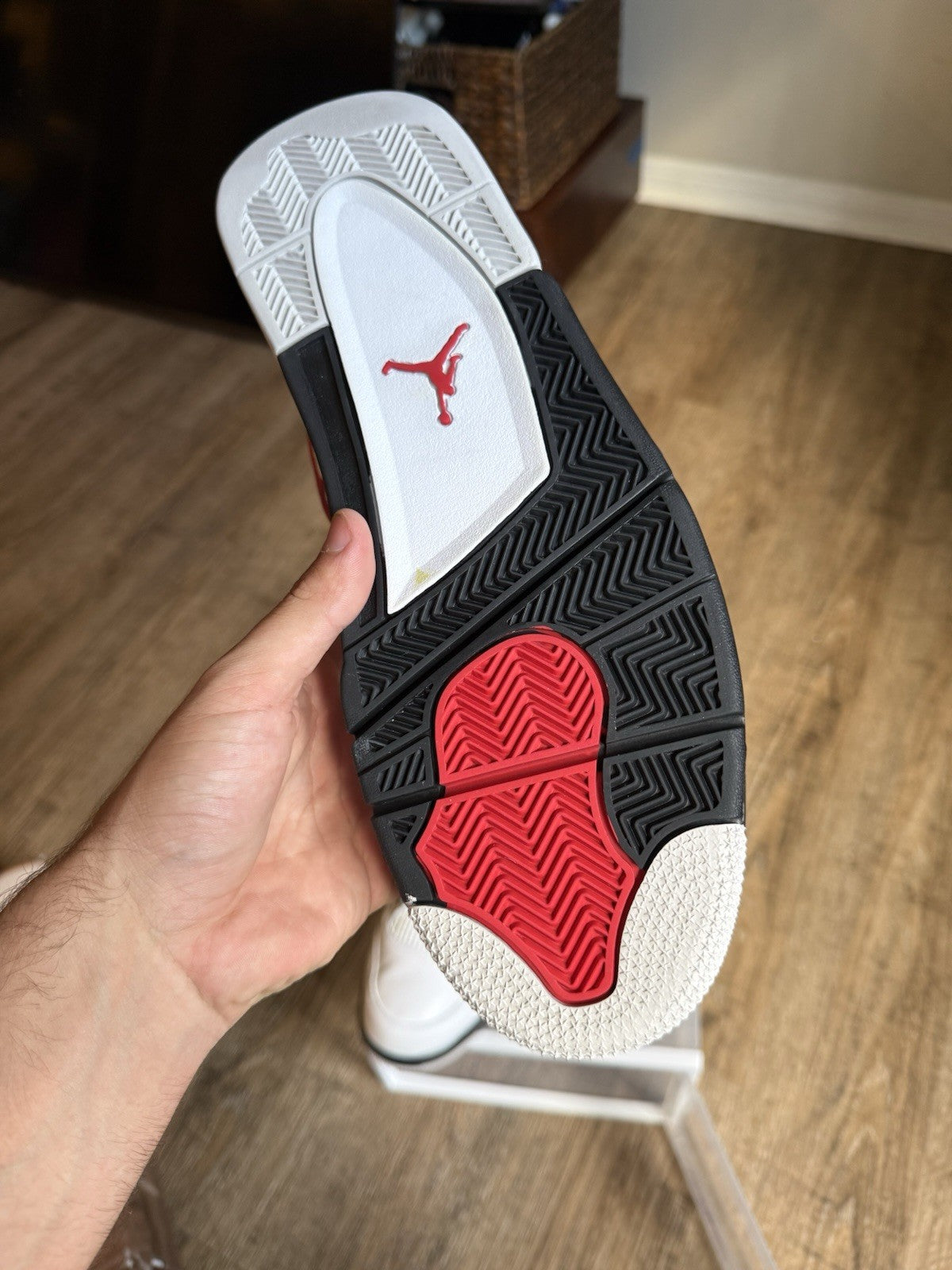 Size 13 - Jordan 4 Retro Red Cement