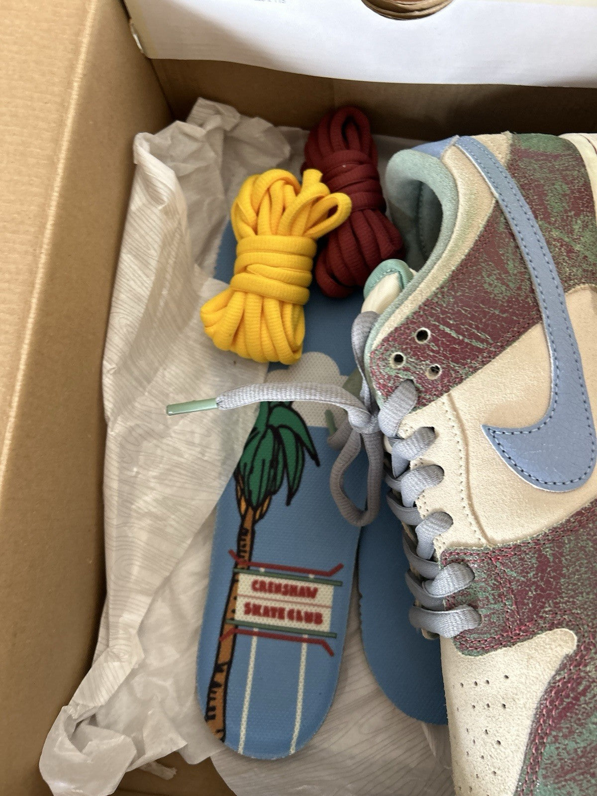 Size 9 - Nike SB Dunk Low Crenshaw Skate Club