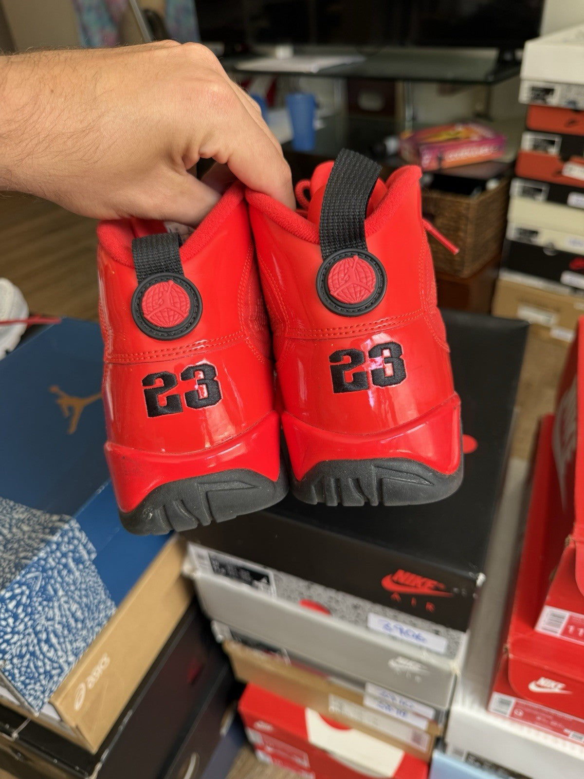 Size 9.5 - Jordan 9 Retro Chile Red