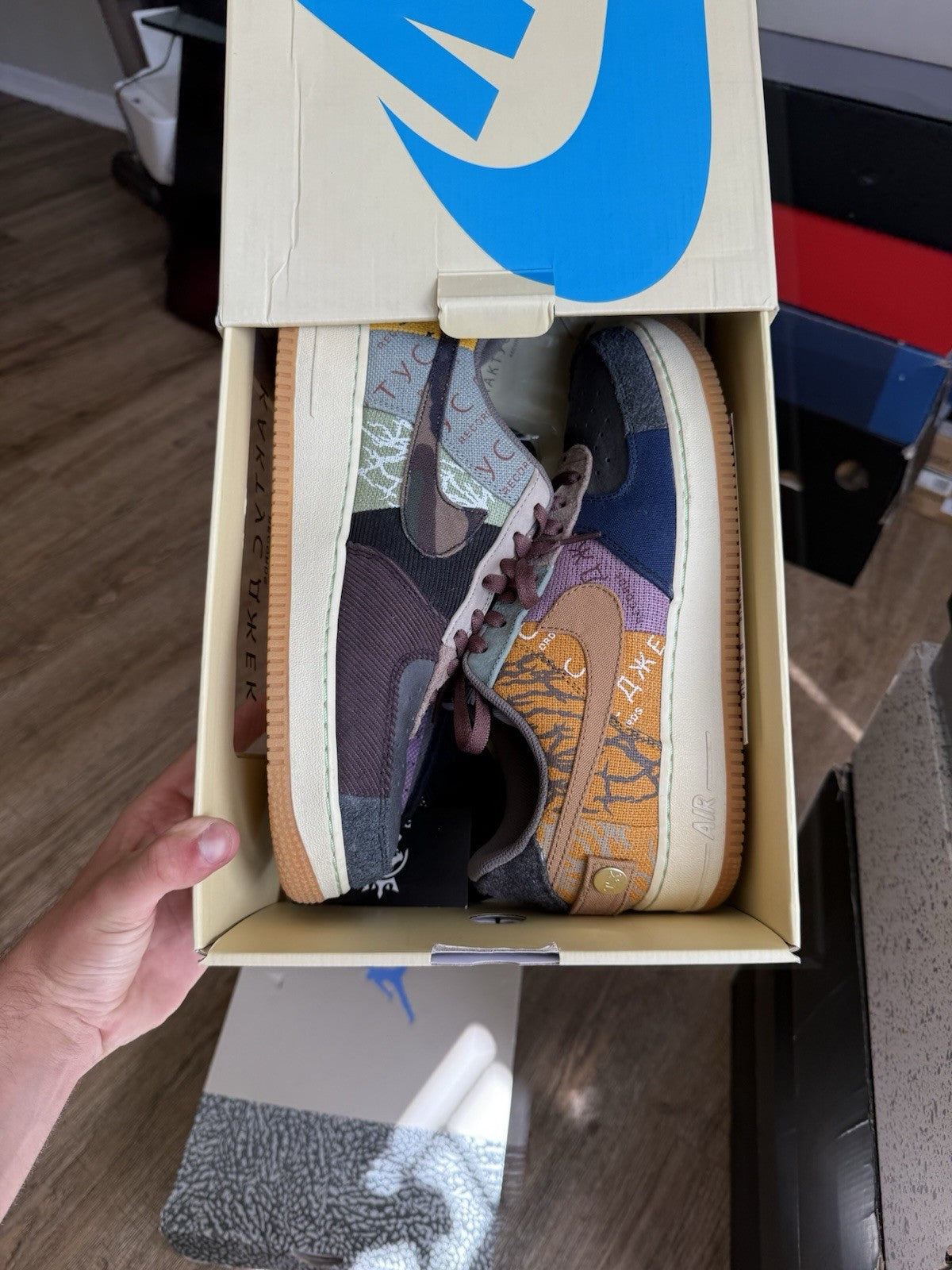 Size 10.5 - Nike Air Force 1 Low x Travis Scott Cactus Jack