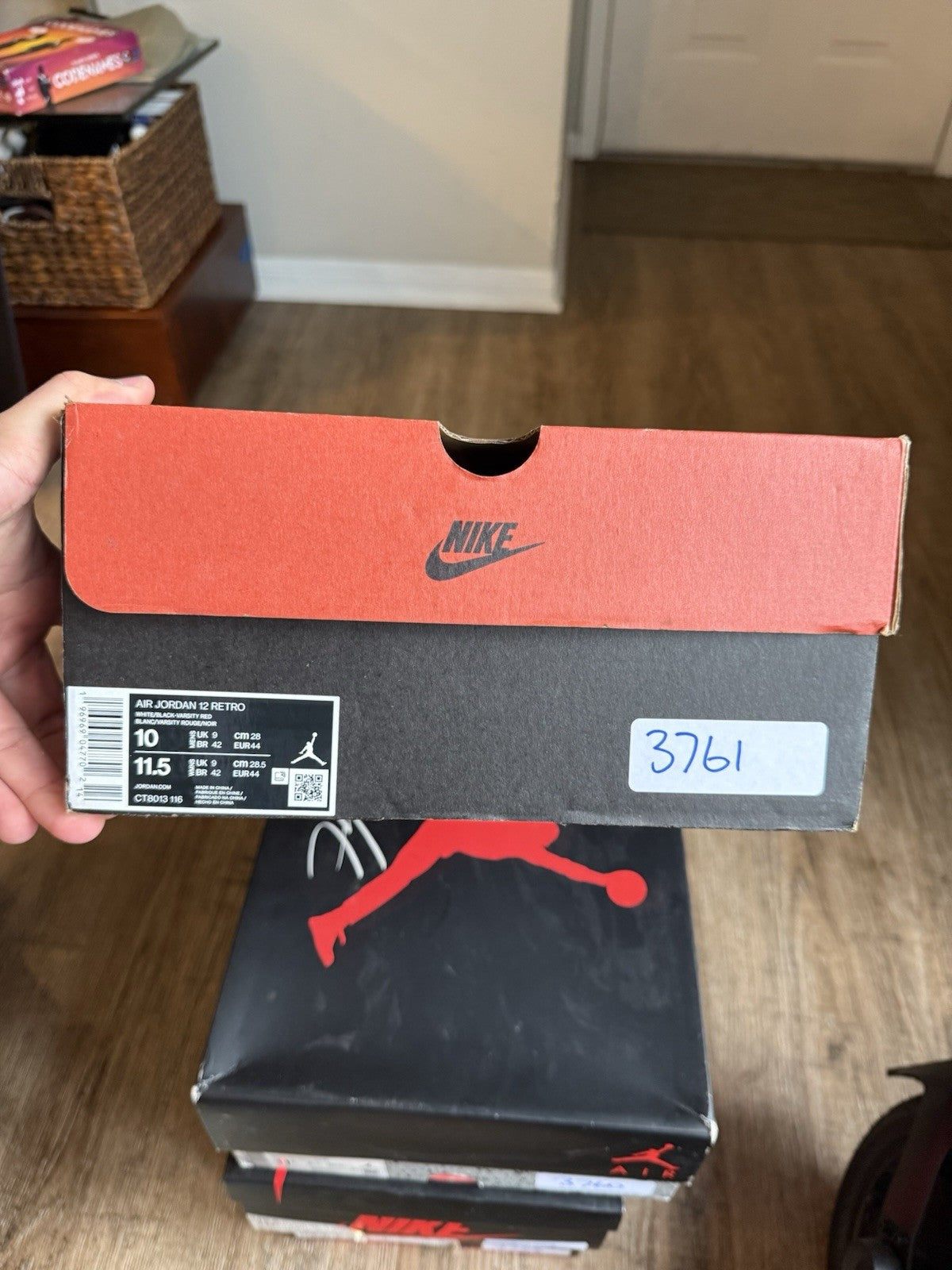 Size 10 - Jordan 12 Retro Cherry (2023)