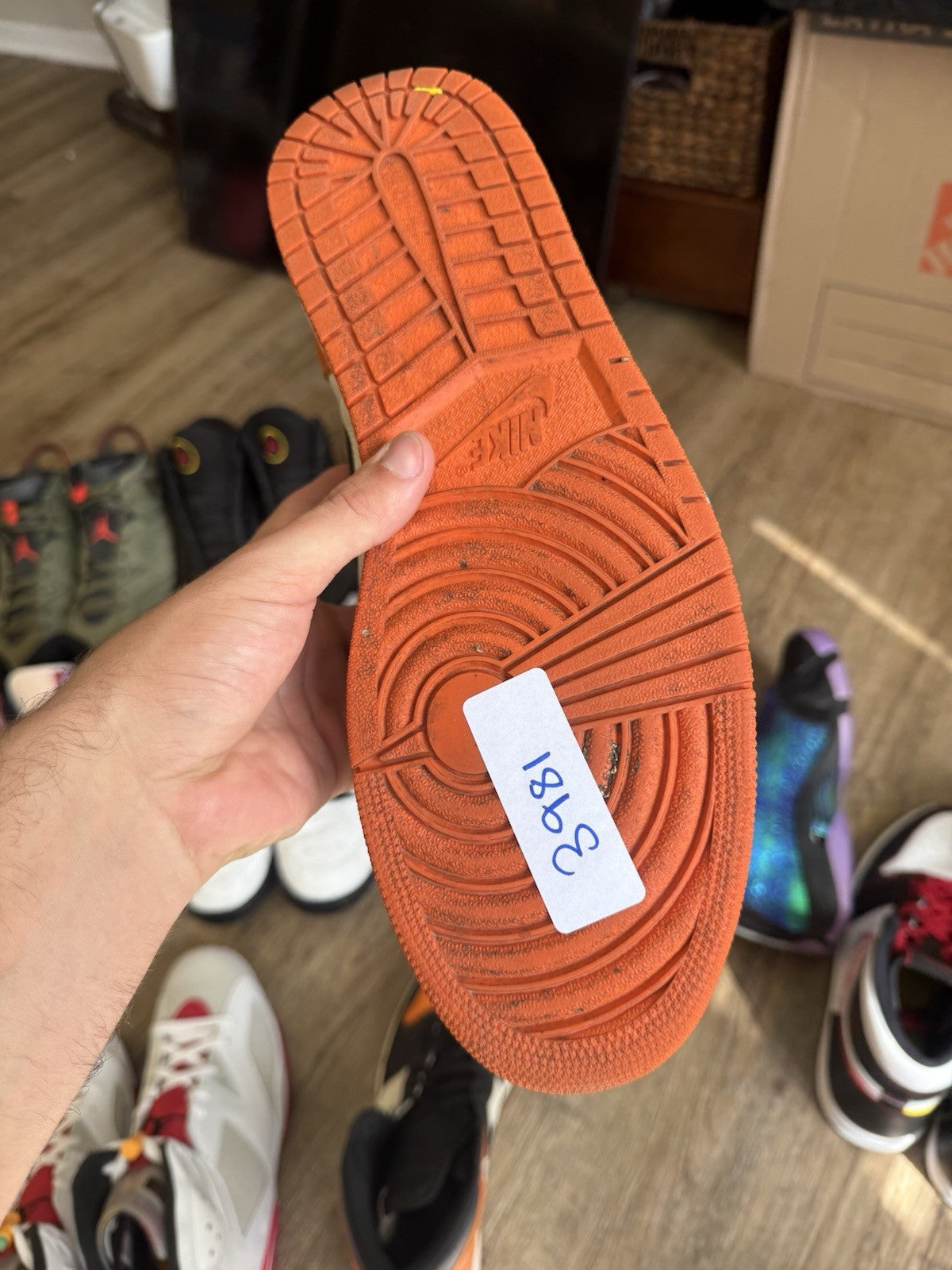 Size 14 - Jordan 1 Retro High OG Shattered Backboard (2015)