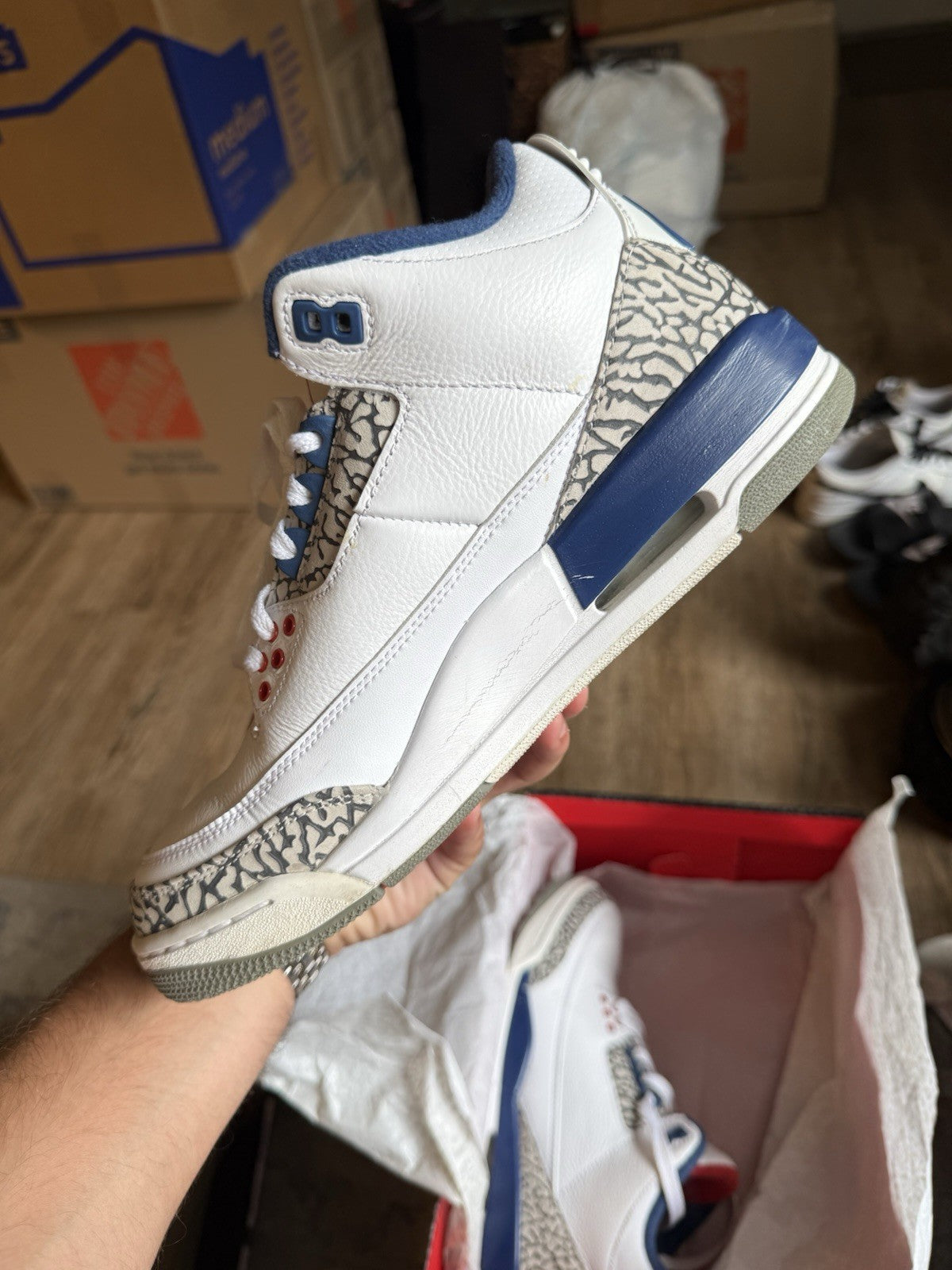 Size 8 - Jordan 3 Retro True Blue (2016)