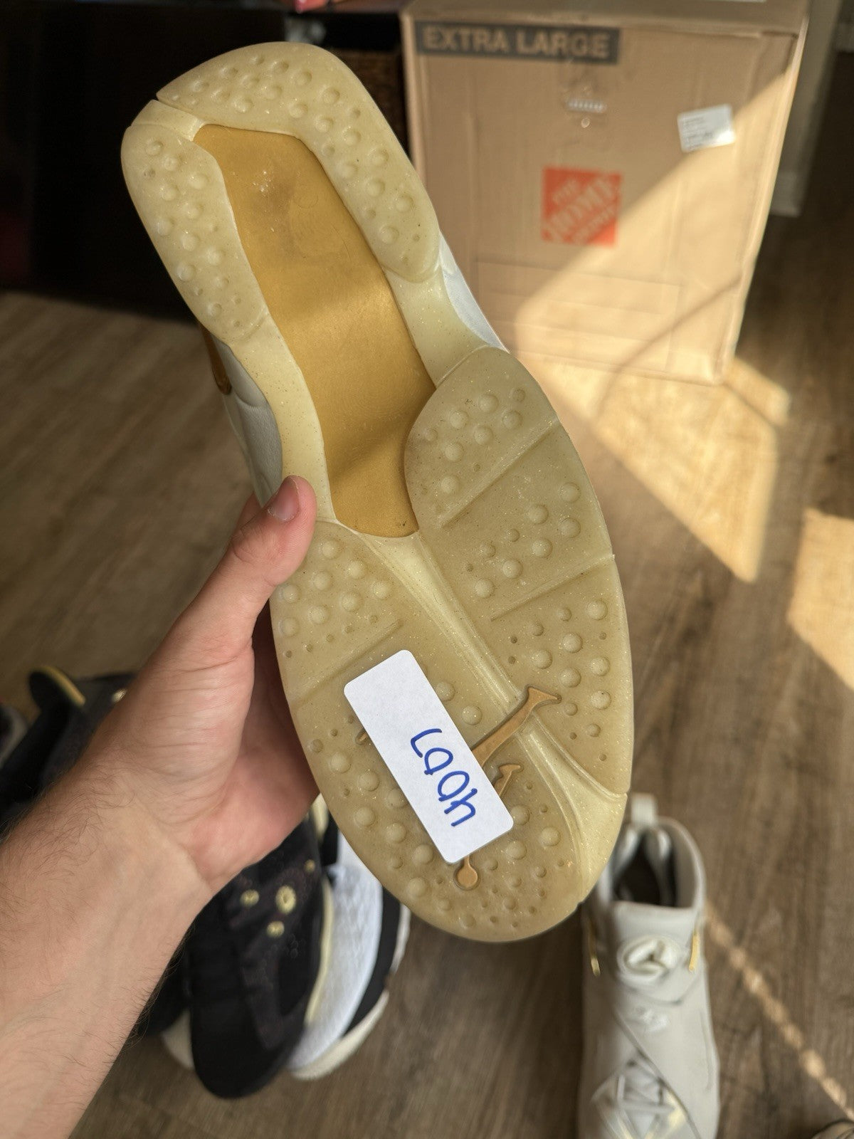 Size 14 - Air Jordan 8 Retro Champagne