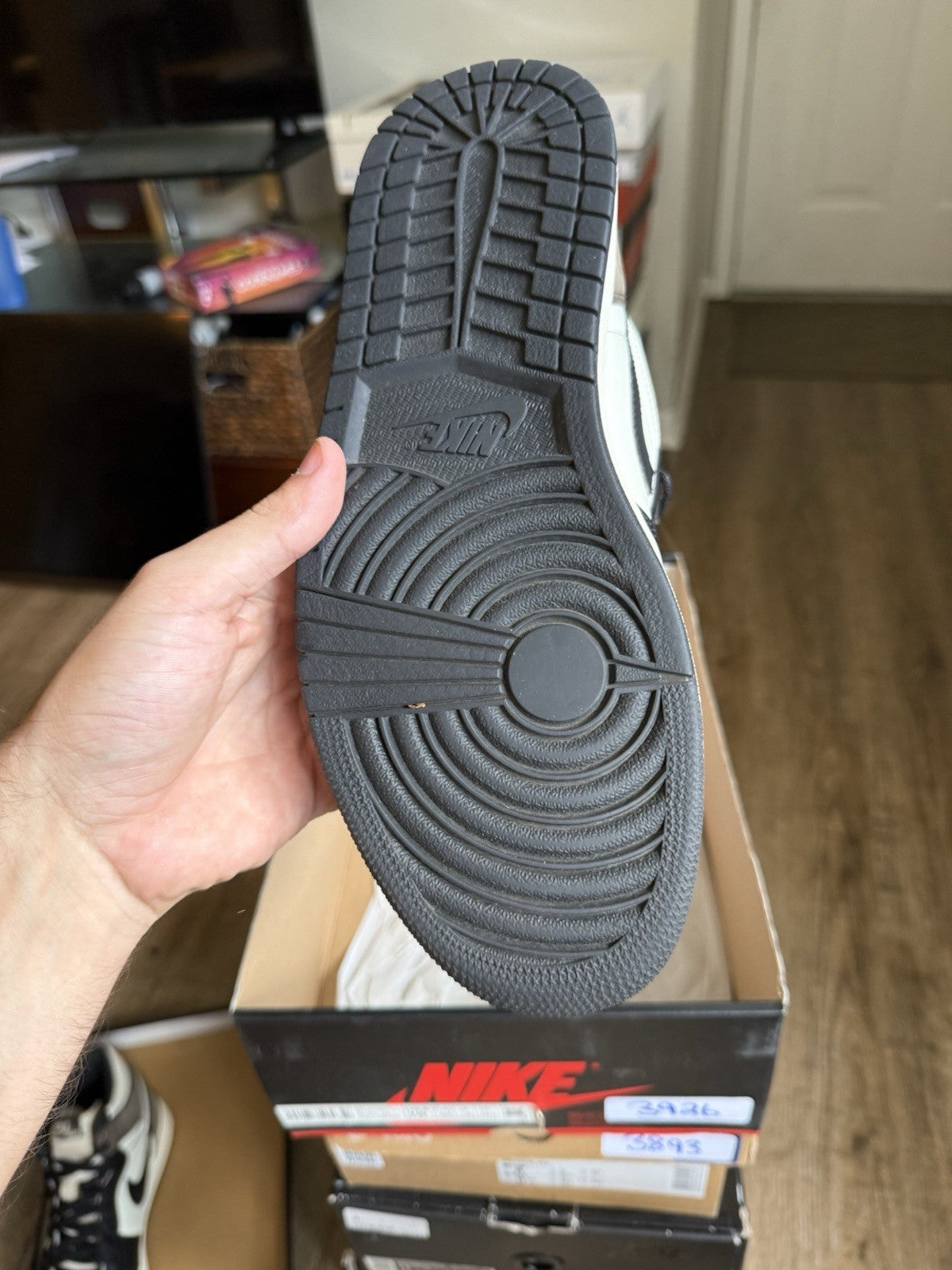 Size 10 - Jordan 1 Retro OG High Dark Mocha