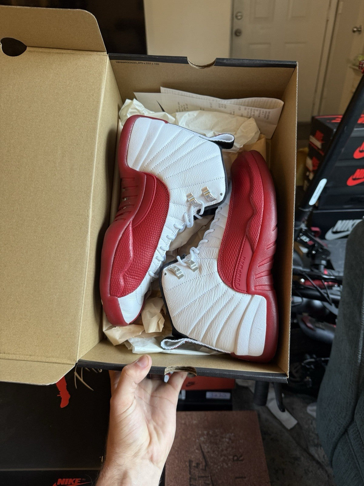 Size 8 - Jordan 12 Cherry (2023)