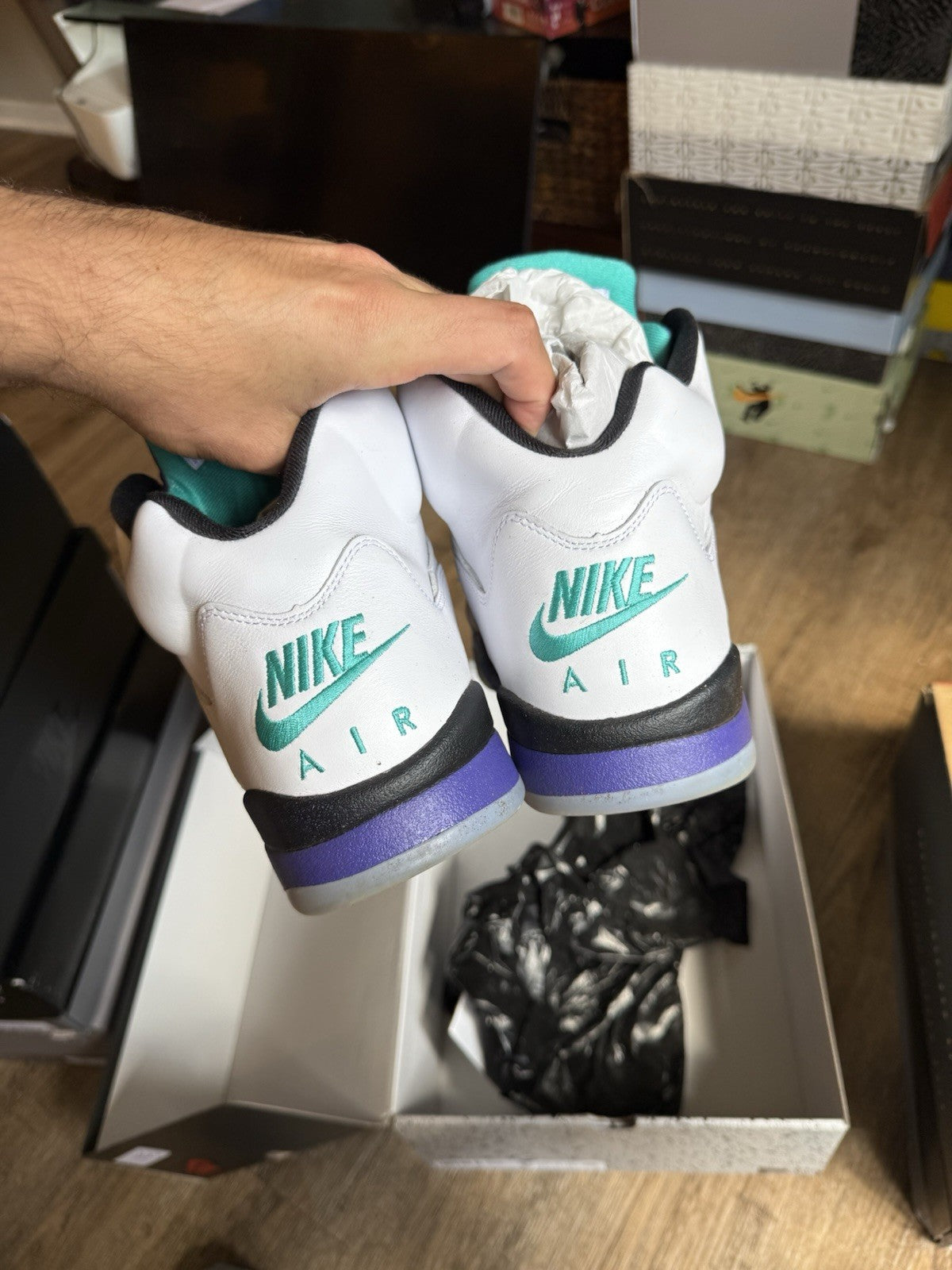Size 13 - Jordan 5 Retro Grape (2025)
