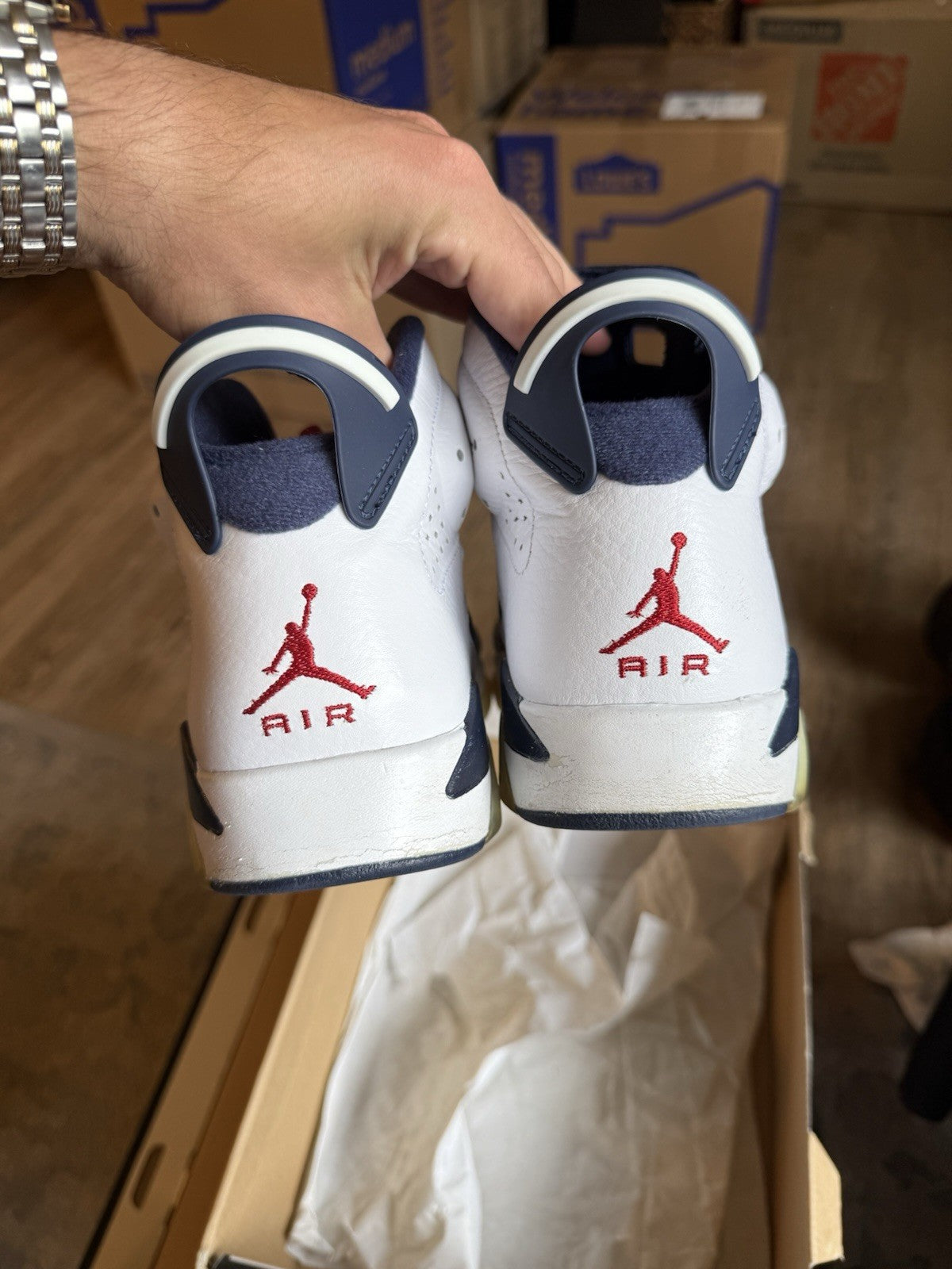 Size 8.5 - Jordan 6 Retro Olympic 2012
