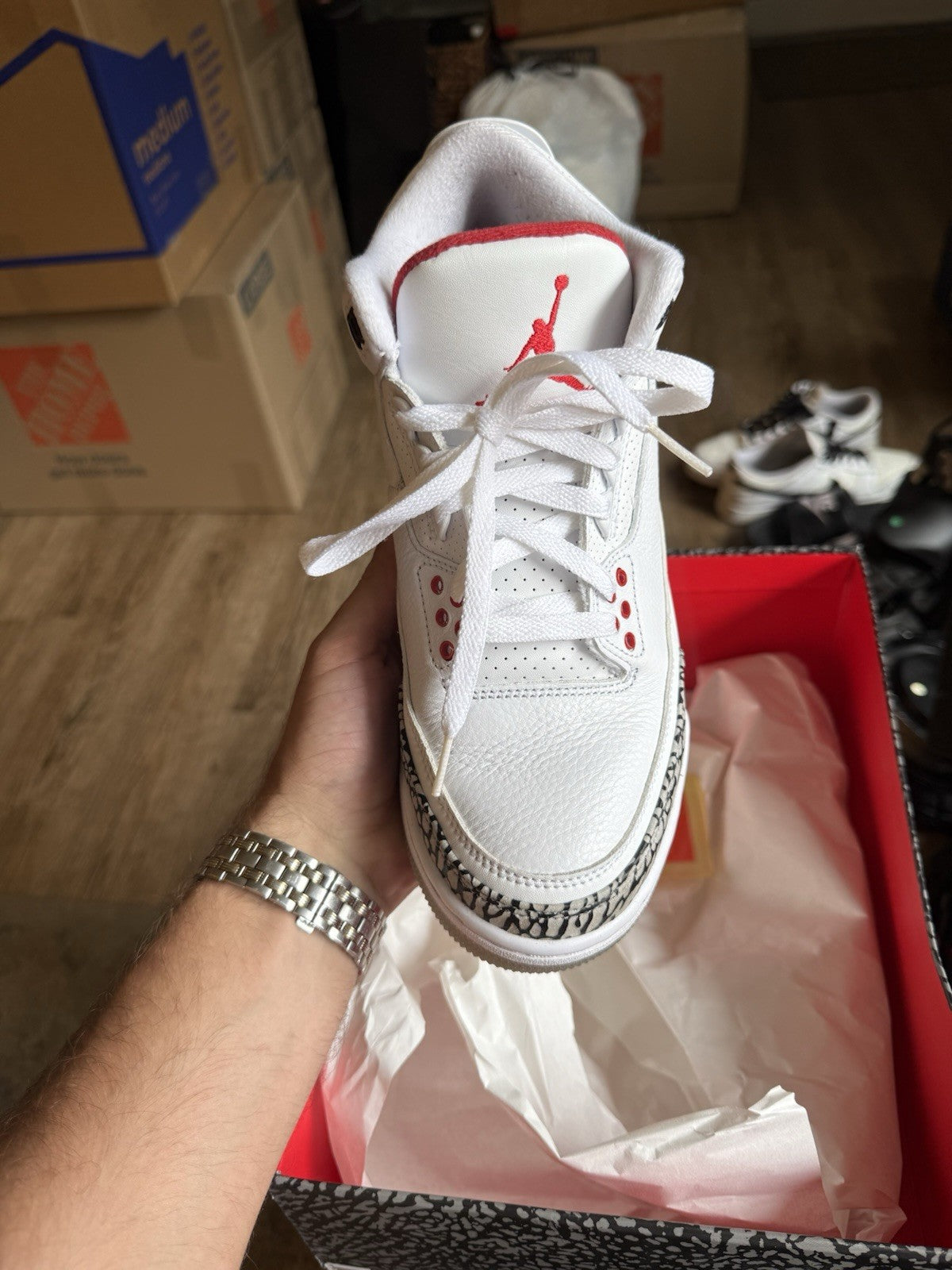 Size 8 - Air Jordan 3 Retro NRG Free Throw Line