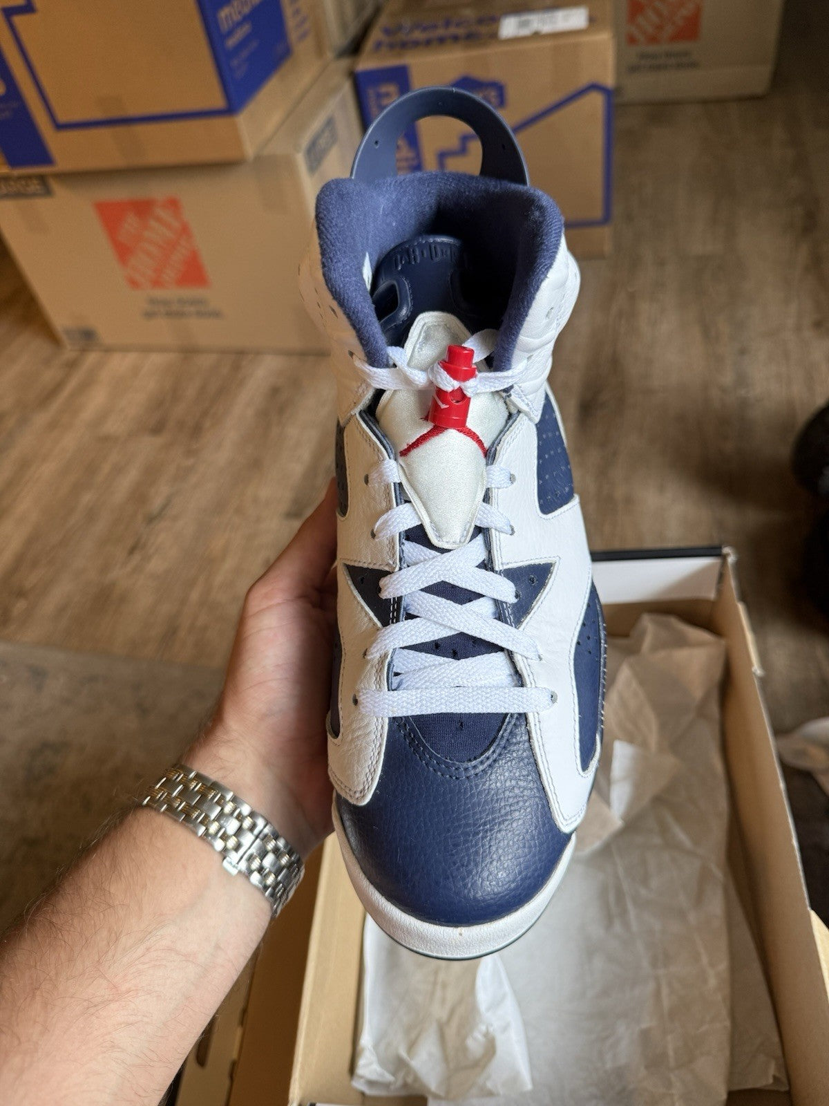 Size 8.5 - Jordan 6 Retro Olympic 2012