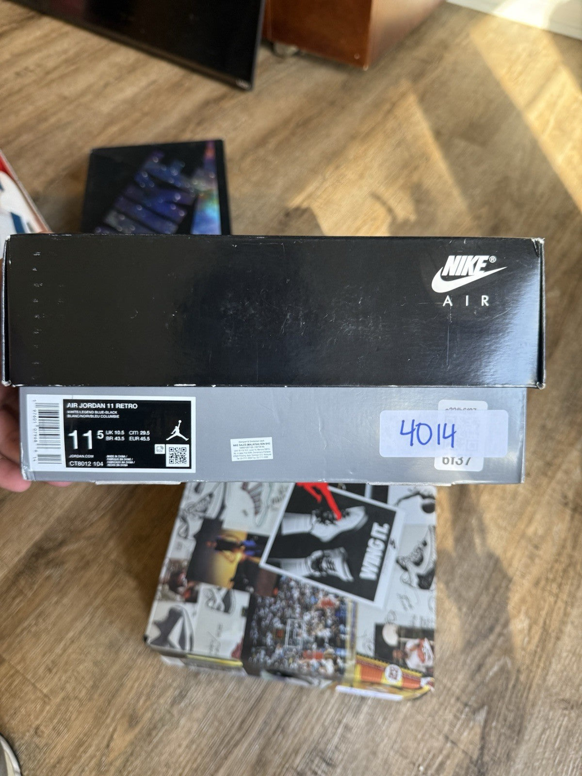 Size 11.5 - Jordan 11 Retro Legend Blue (2024)
