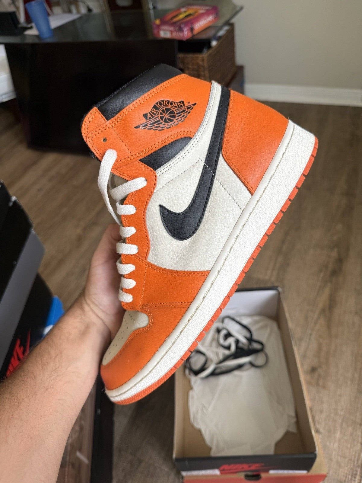 Size 12 - Air Jordan 1 Shattered Backboard Away 2016
