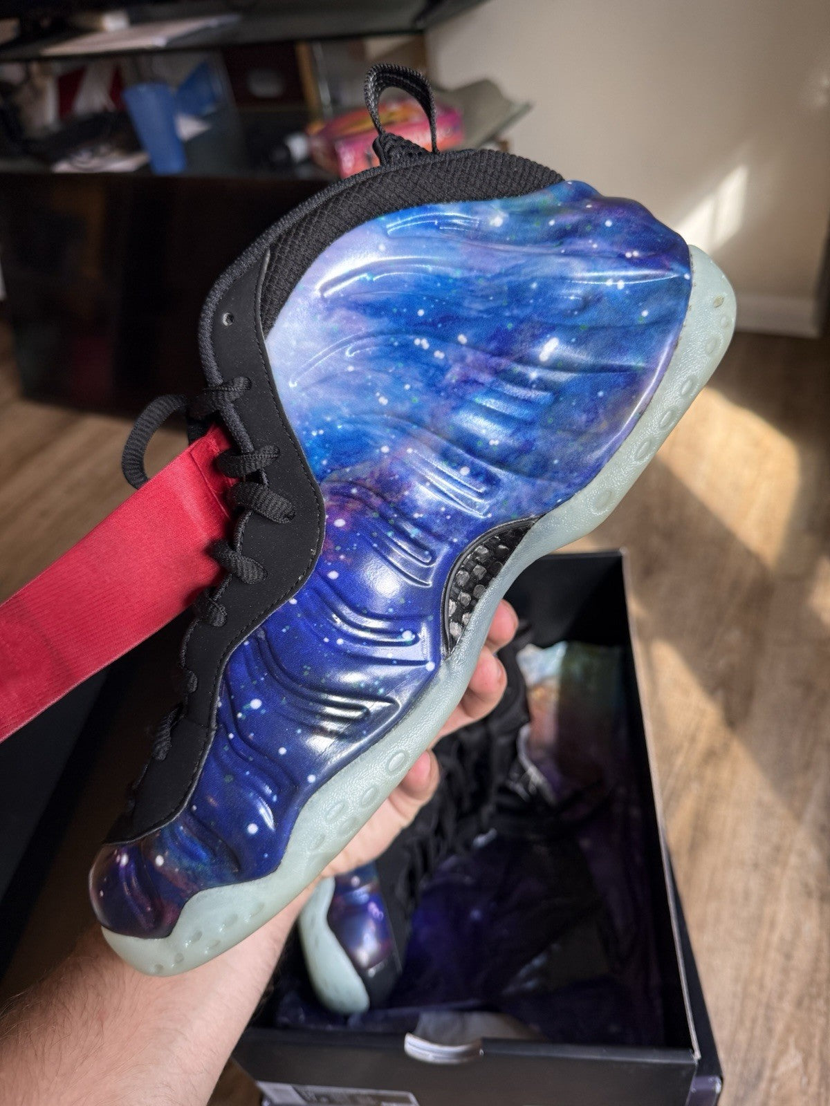 Size 10 - Nike Air Foamposite One Galaxy (2025)