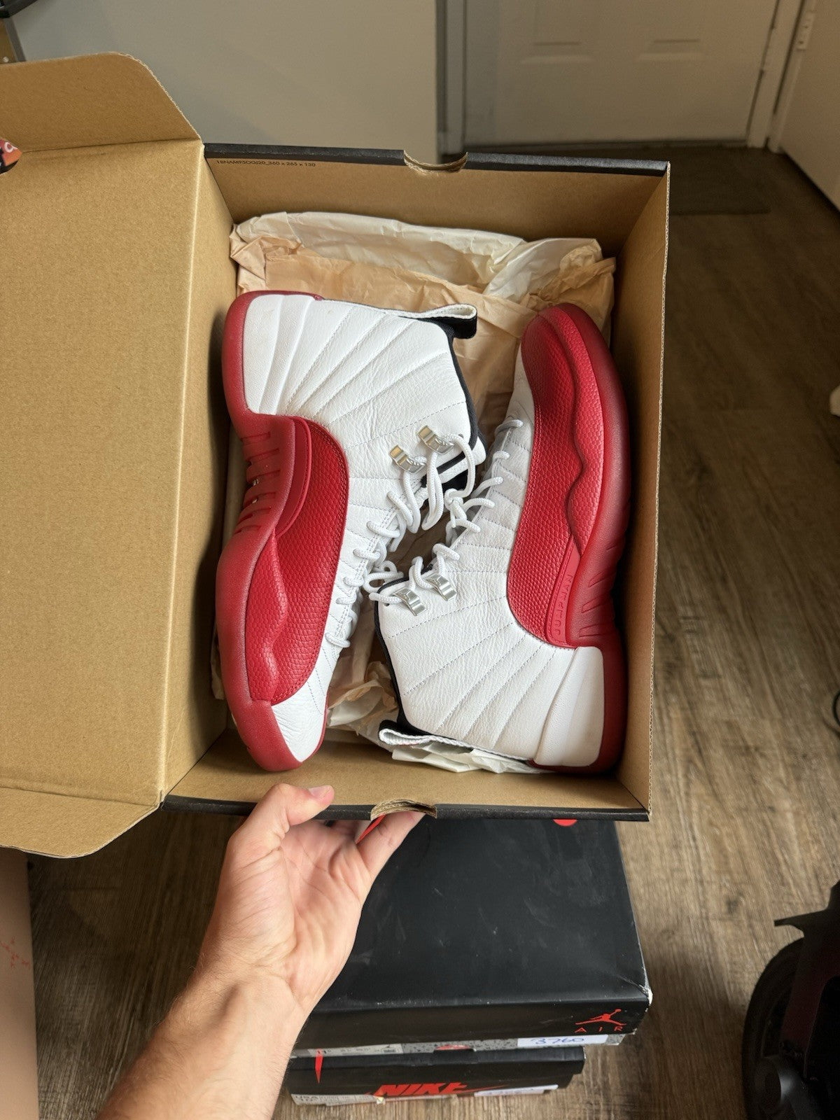 Size 10 - Jordan 12 Retro Cherry (2023)