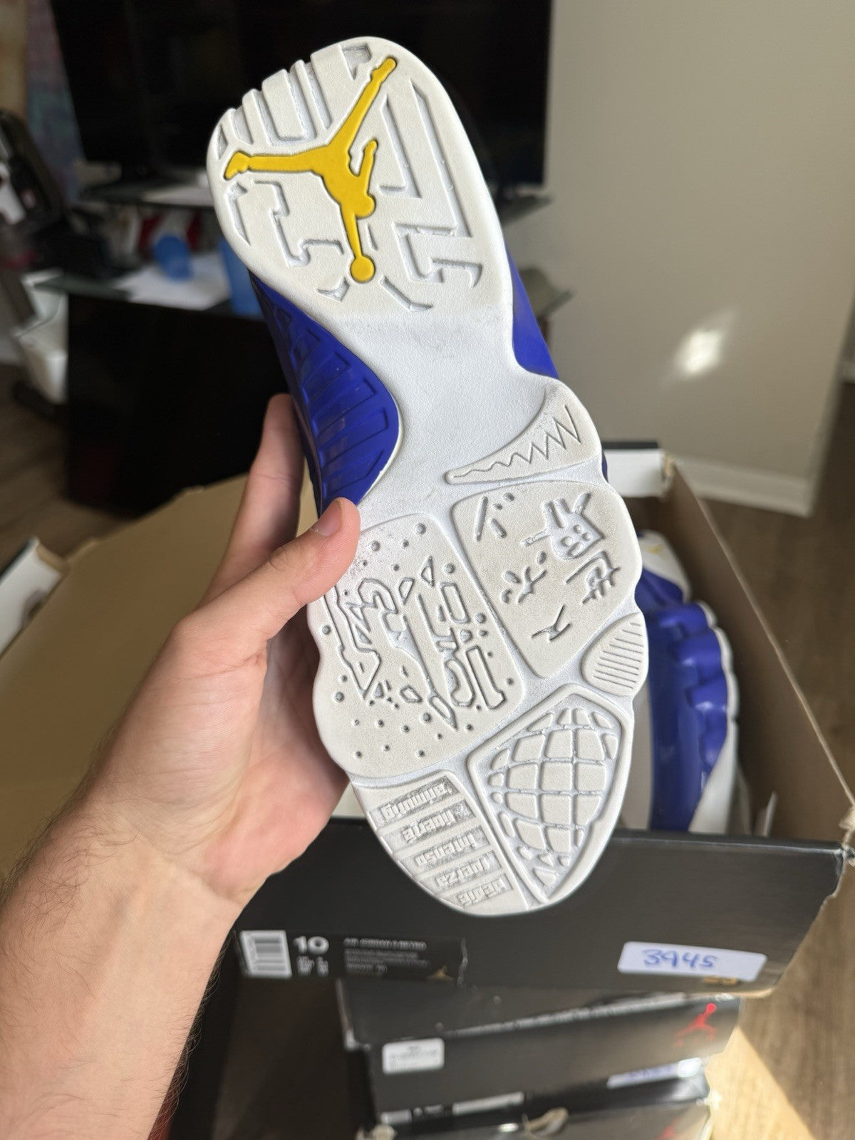 Size 10 - Jordan 9 Retro Kobe PE