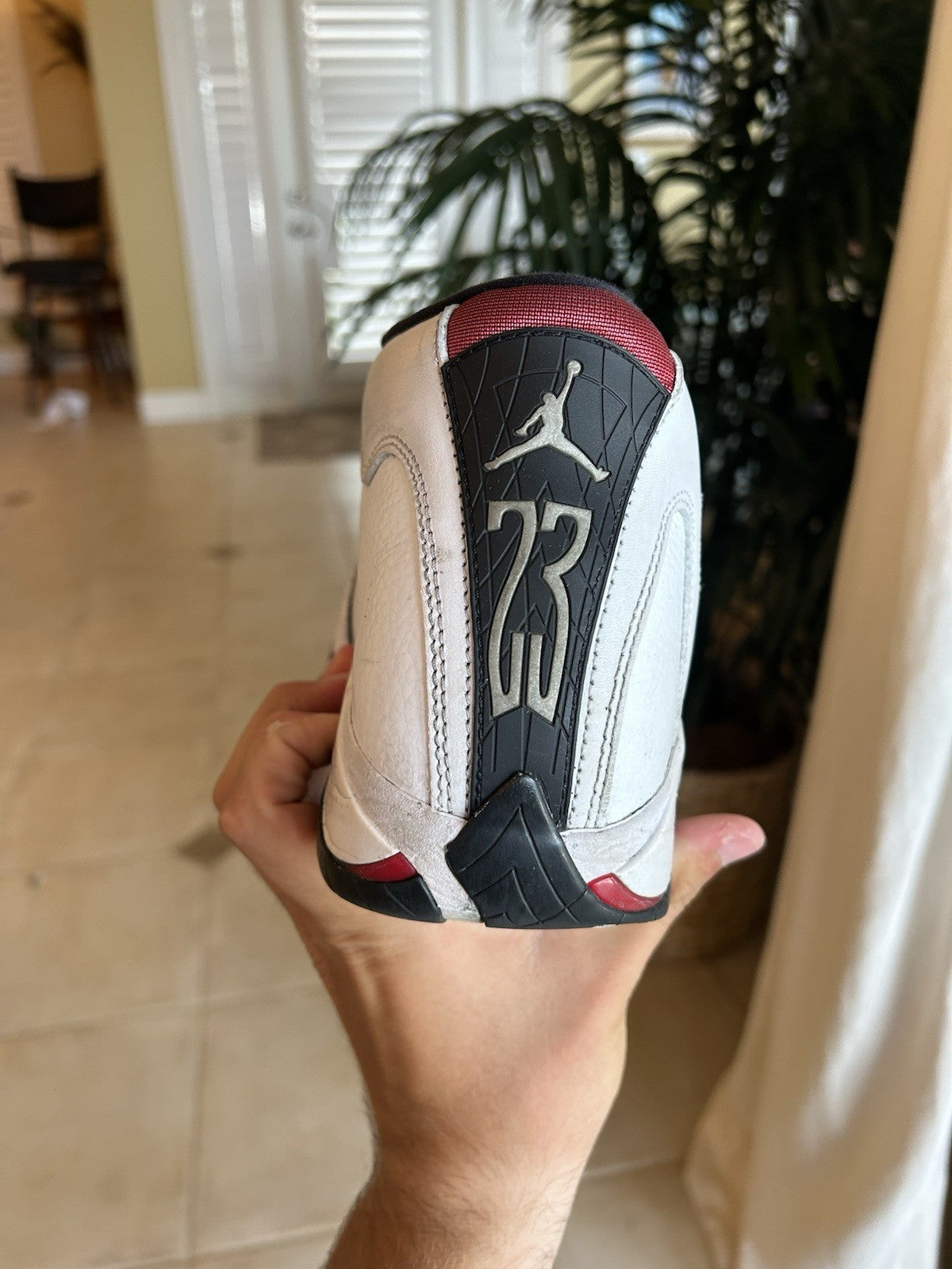 Air Jordan 14 Black Toe 2024 Size 9 487471-160