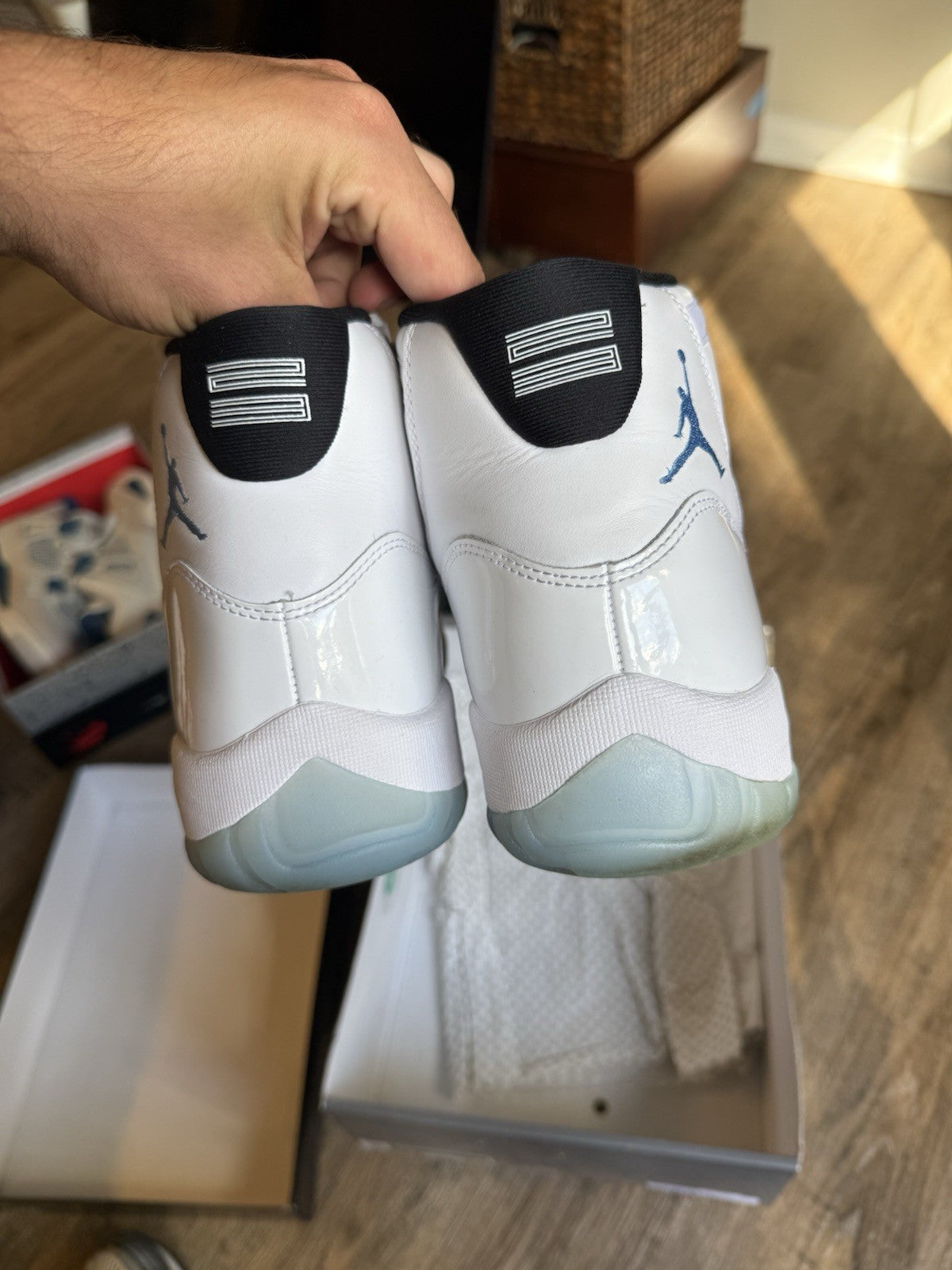 Size 11.5 - Jordan 11 Retro Legend Blue (2024)