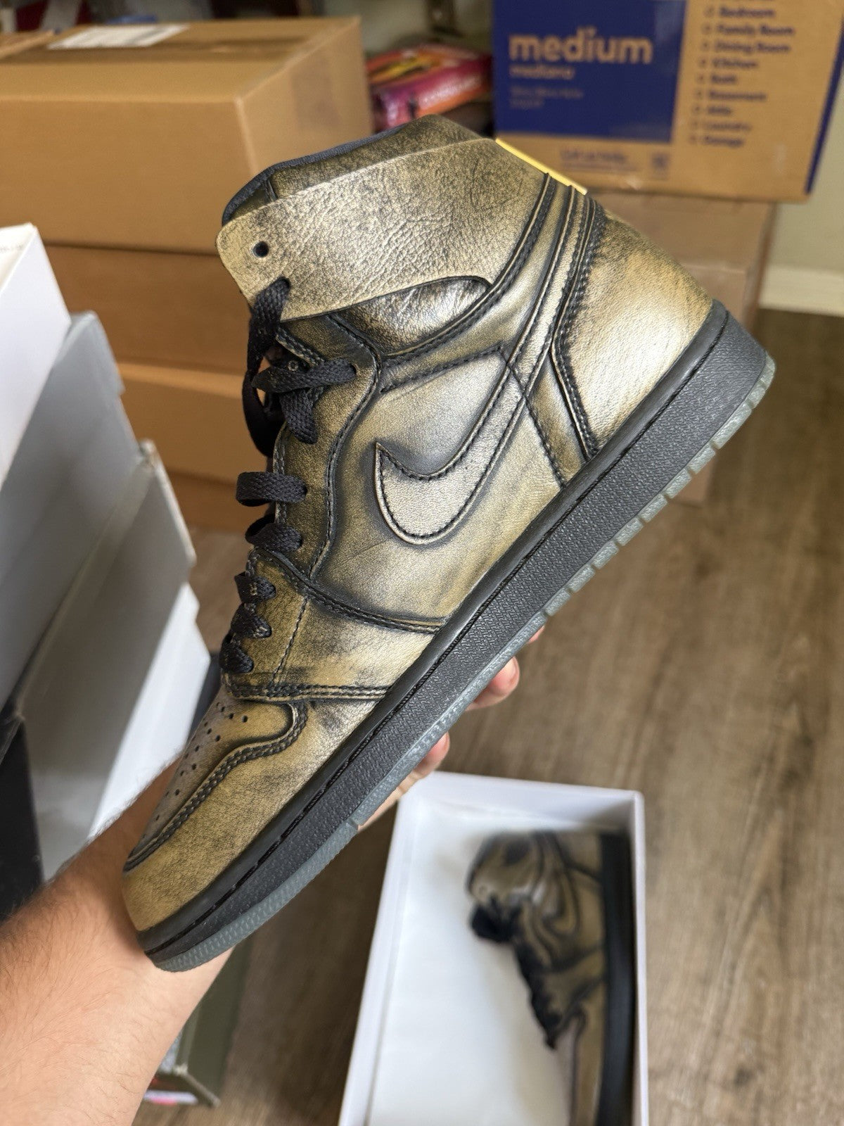 Size 10 - Jordan 1 Retro High OG Wings (2017)