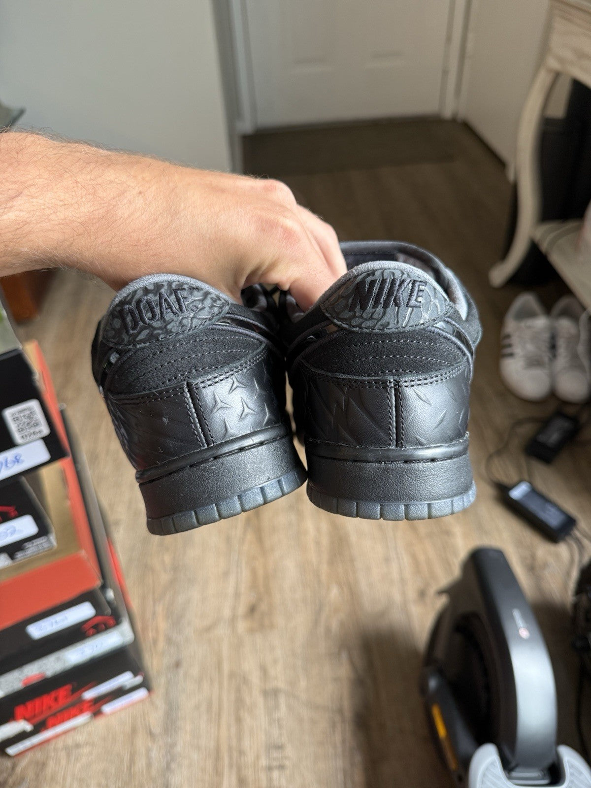 Size 10 - Nike Dunk Low Oregon Ducks of A Feather Black